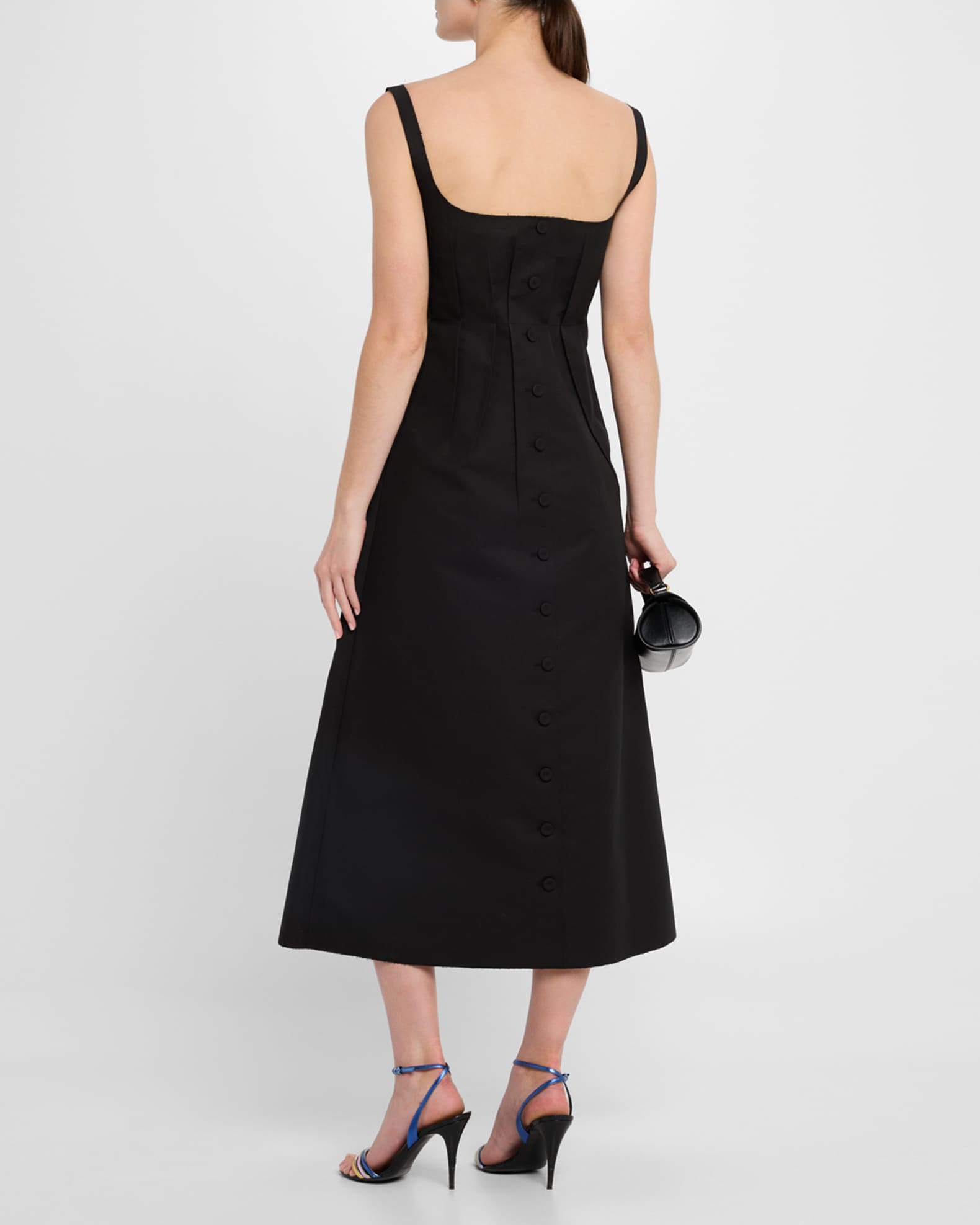 グランド牧場 セレクトセール Bustier Pleated Marni Sleeveless Marcus Neiman | Dress Midi ショルダーバッグ