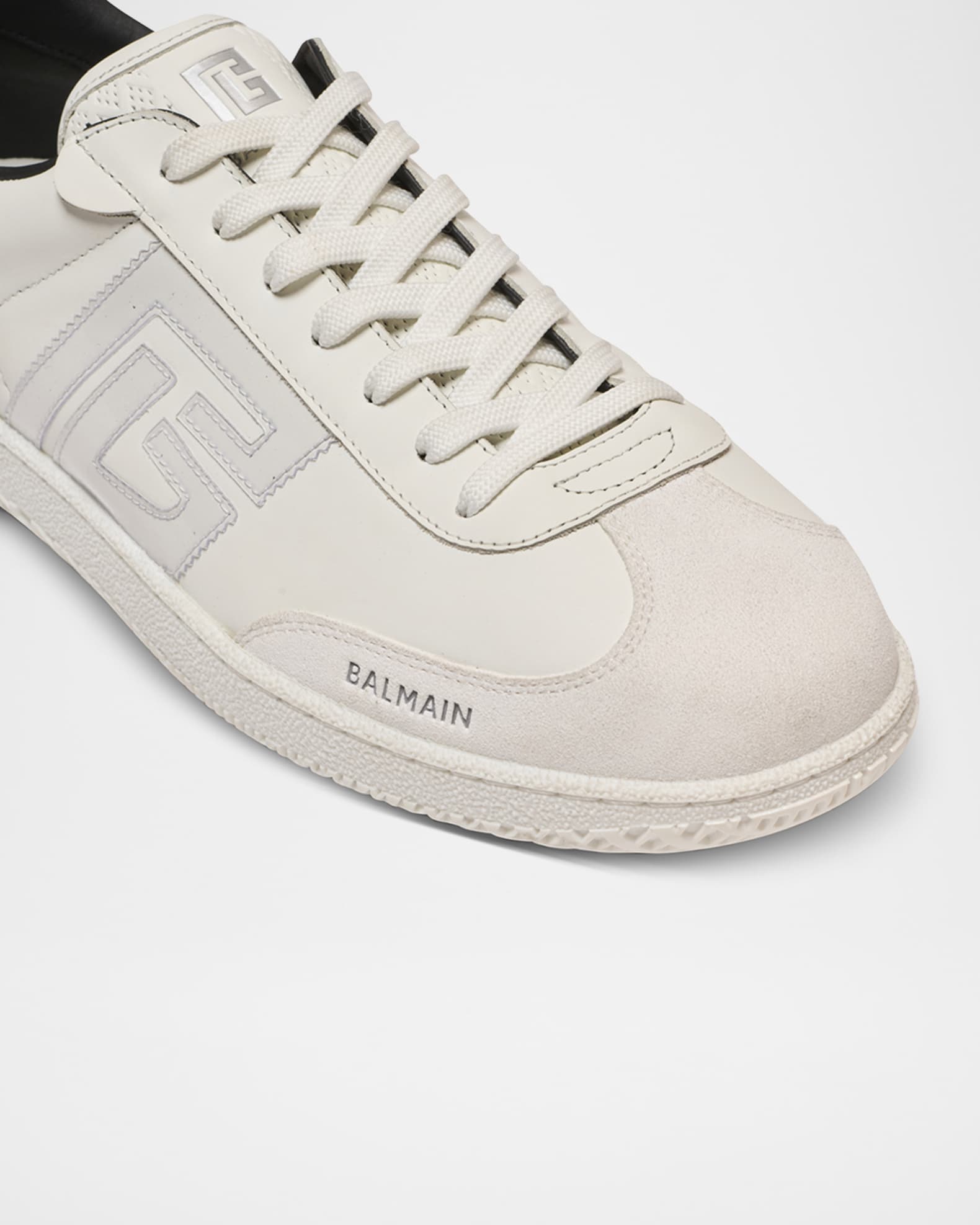 BALMAIN 26S BOOT 85 MM IN BLACK CALFSKIN