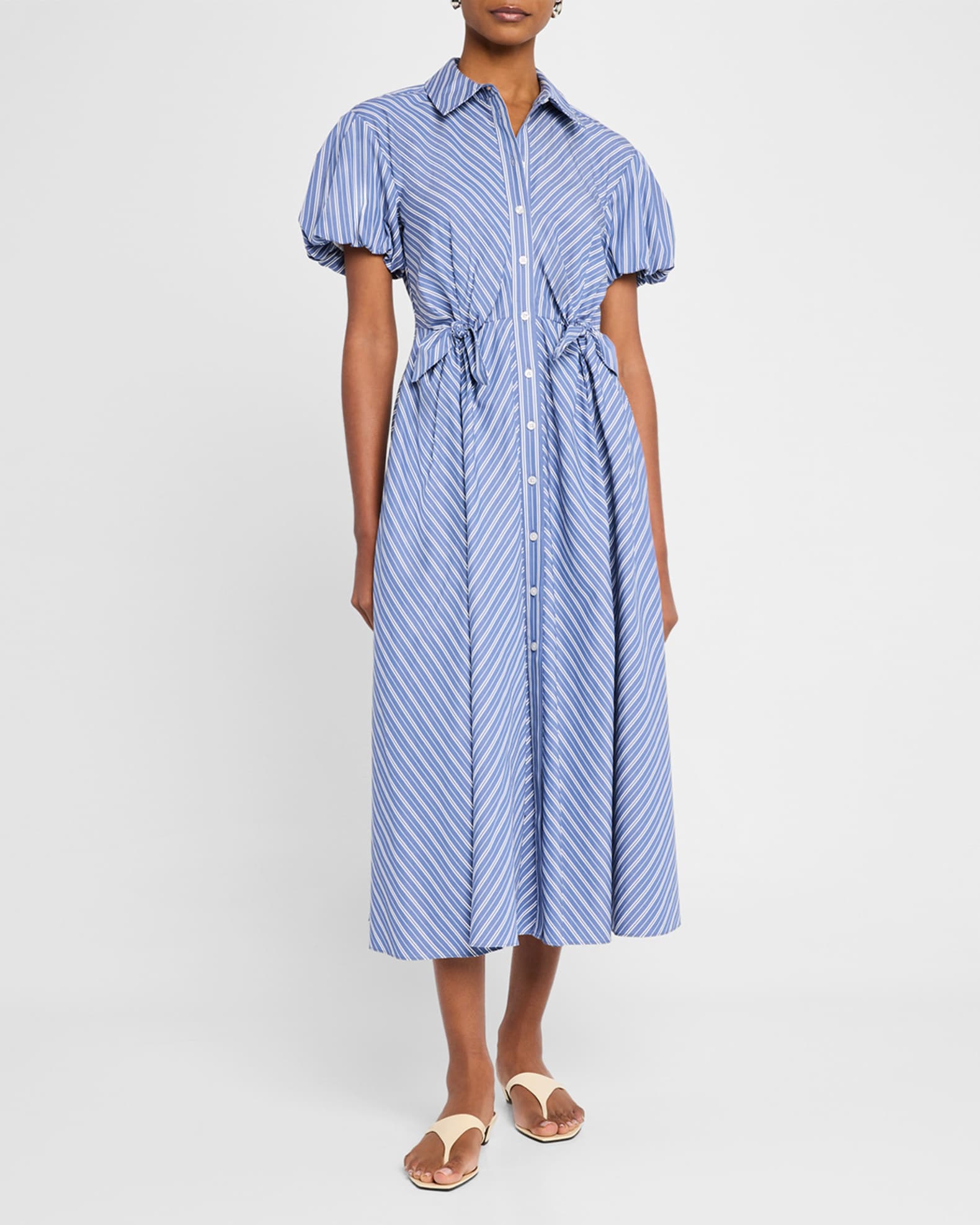 Tanya Taylor
 Azaria Striped Shirtdress main image 0
