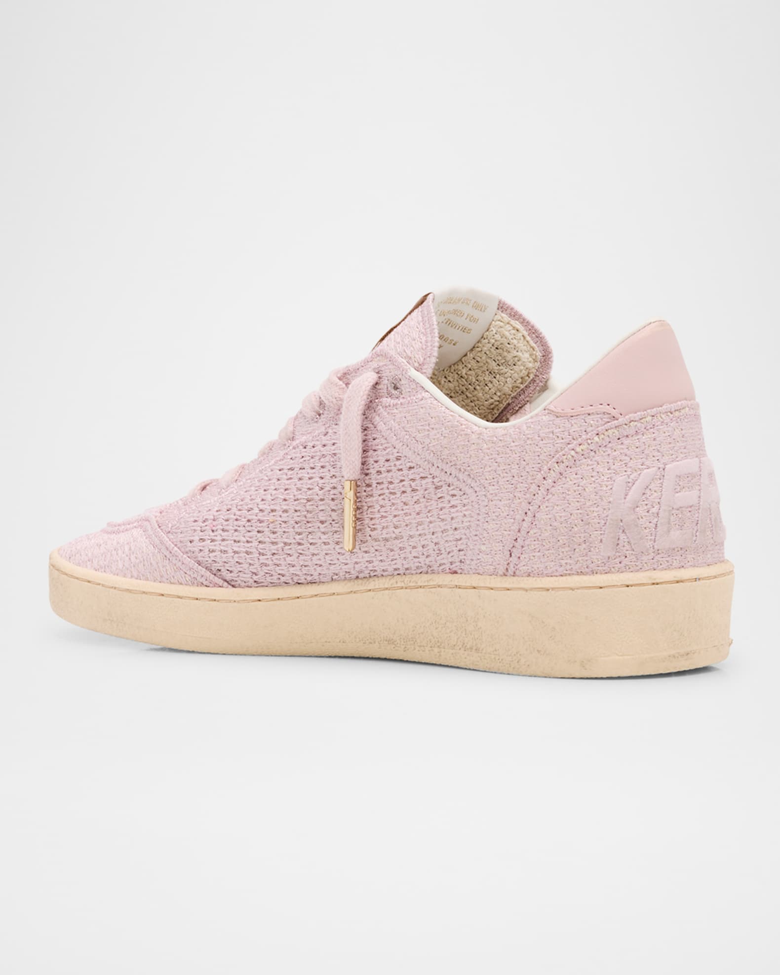 Ballstar Embroidered Cotton Low-Top Sneakers 1
