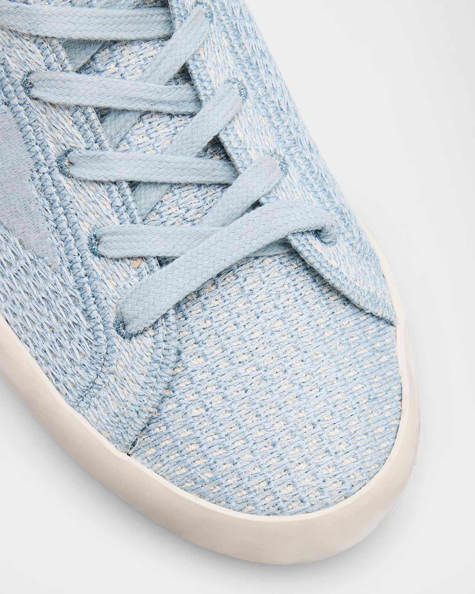 Golden Goose Sabot Embroidered Cotton Slide Sneakers | Neiman Marcus