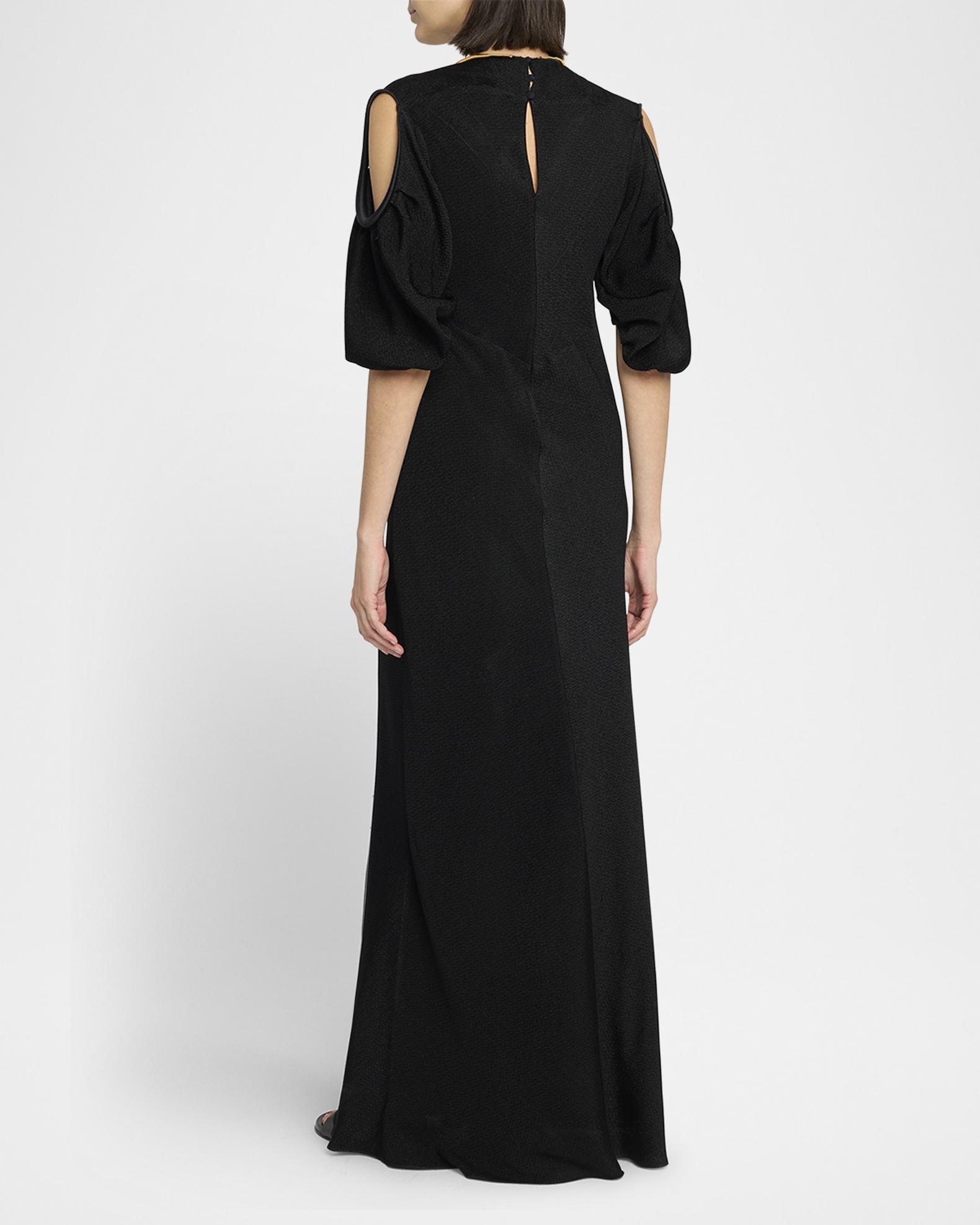 THE ROW Cedric Tubular Cold-Shoulder Maxi Dress | Neiman Marcus