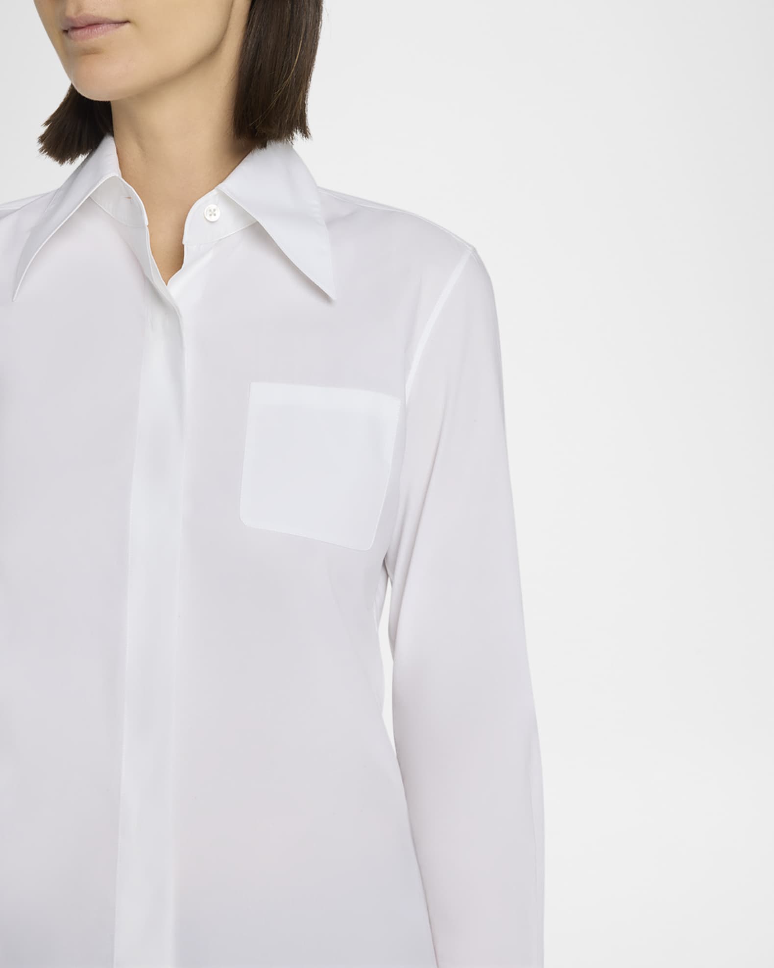 THE ROW Maltika Button-Down Shirt | Neiman Marcus