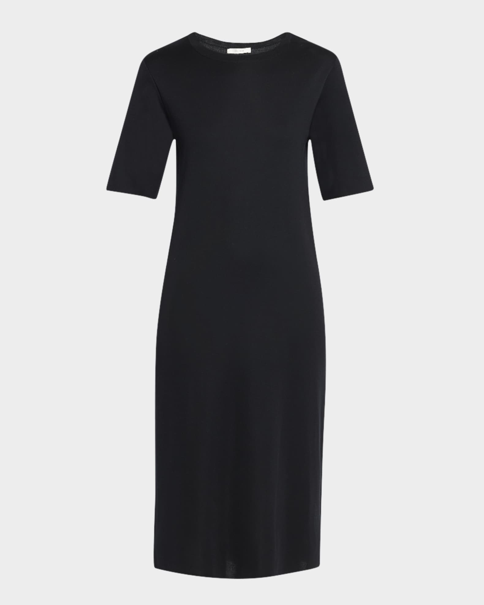 Jorgina Short-Sleeve Silk T-Shirt Dress 0