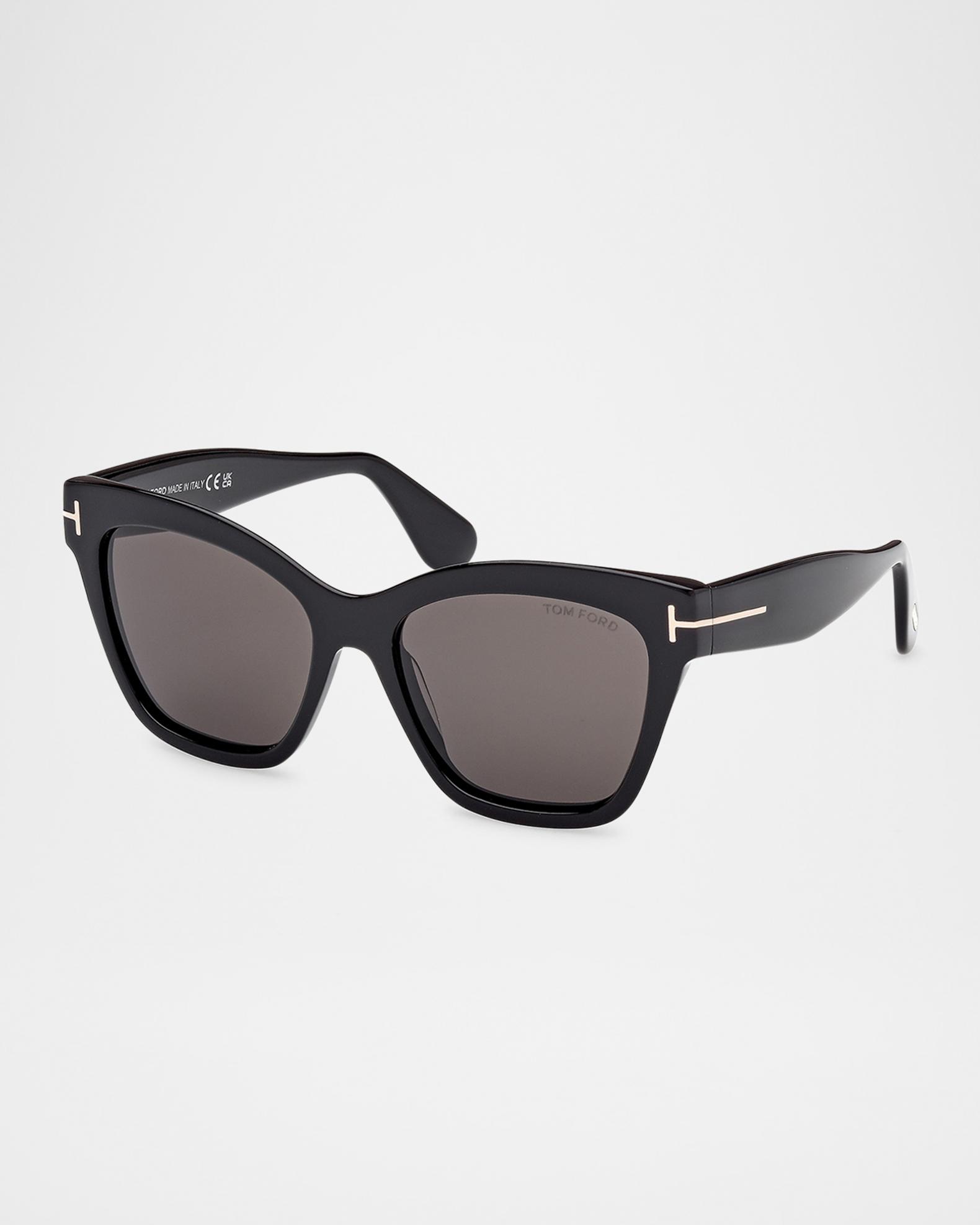 NEW Tom Ford Livia 56MM oversize Cat Eye Sunglasses $600 TOM FORD Evangeline Metal Cat-Eye Sunglasses | Neiman Marcus main image 4