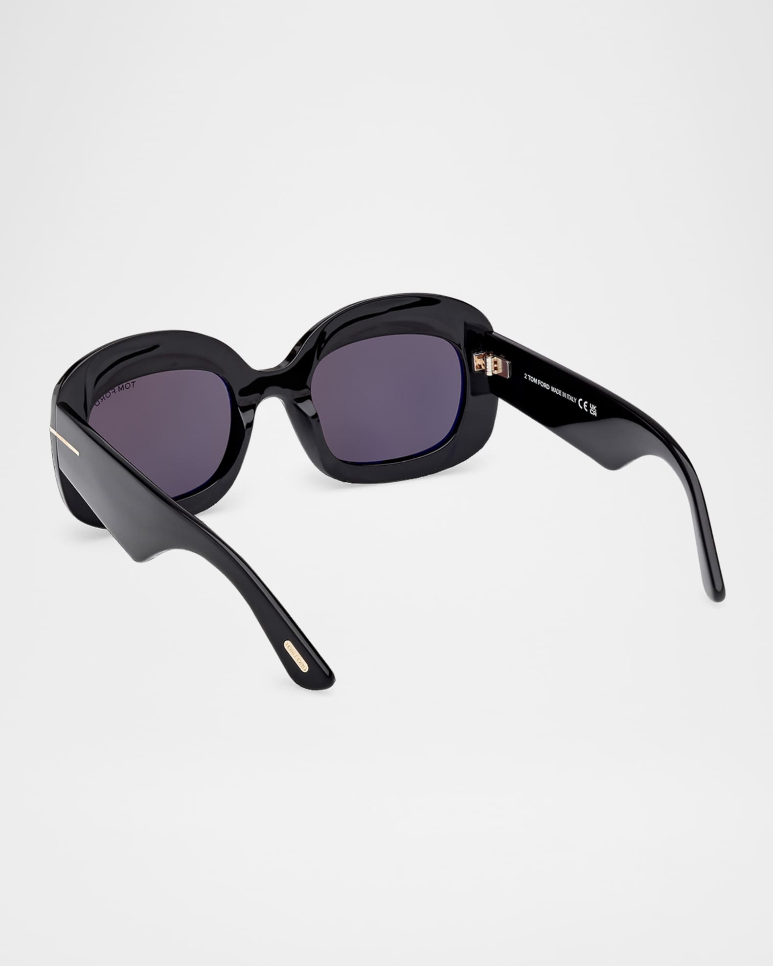 Carmen Round Acetate Sunglasses 1