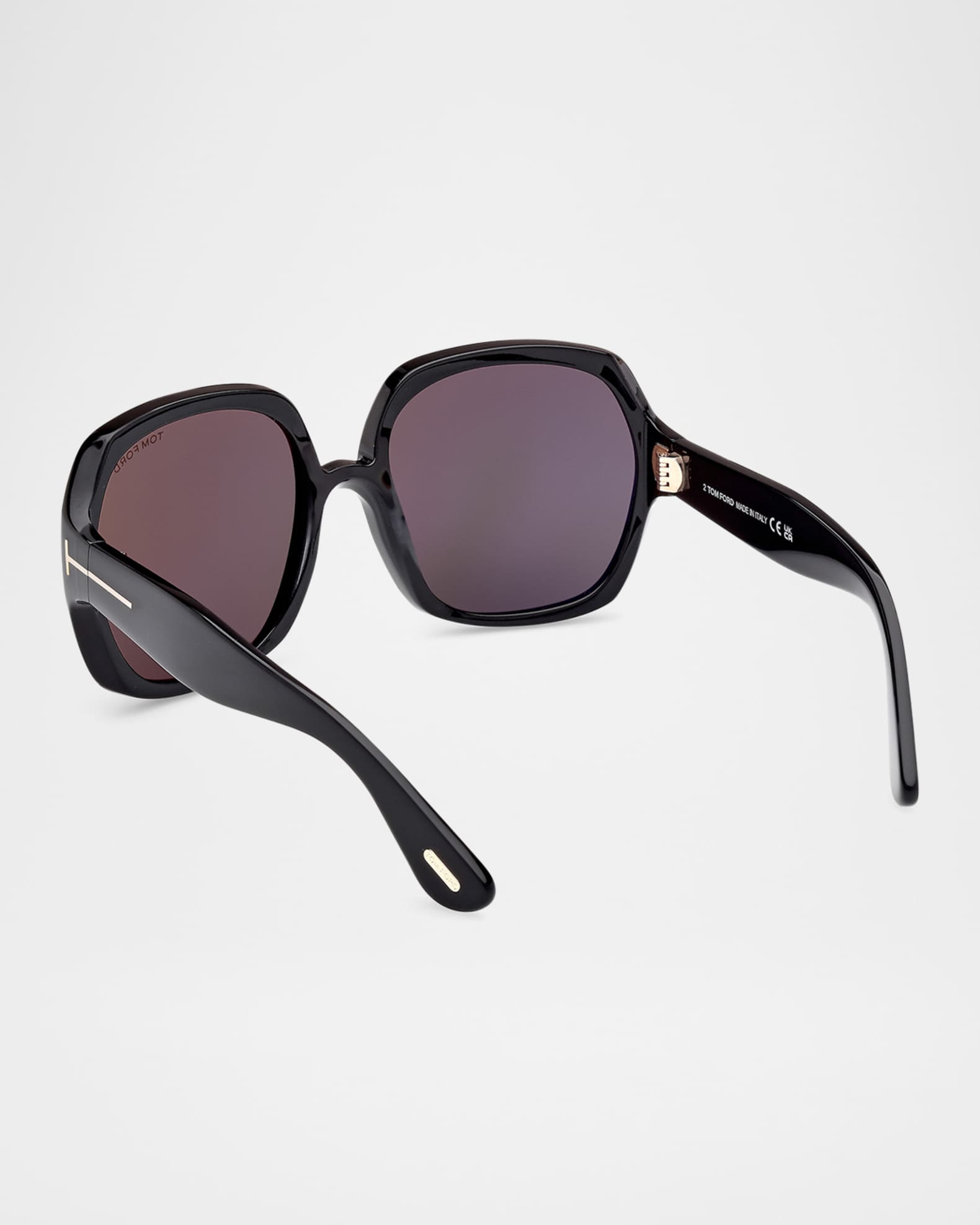Saffron Acetate Round Sunglasses 1