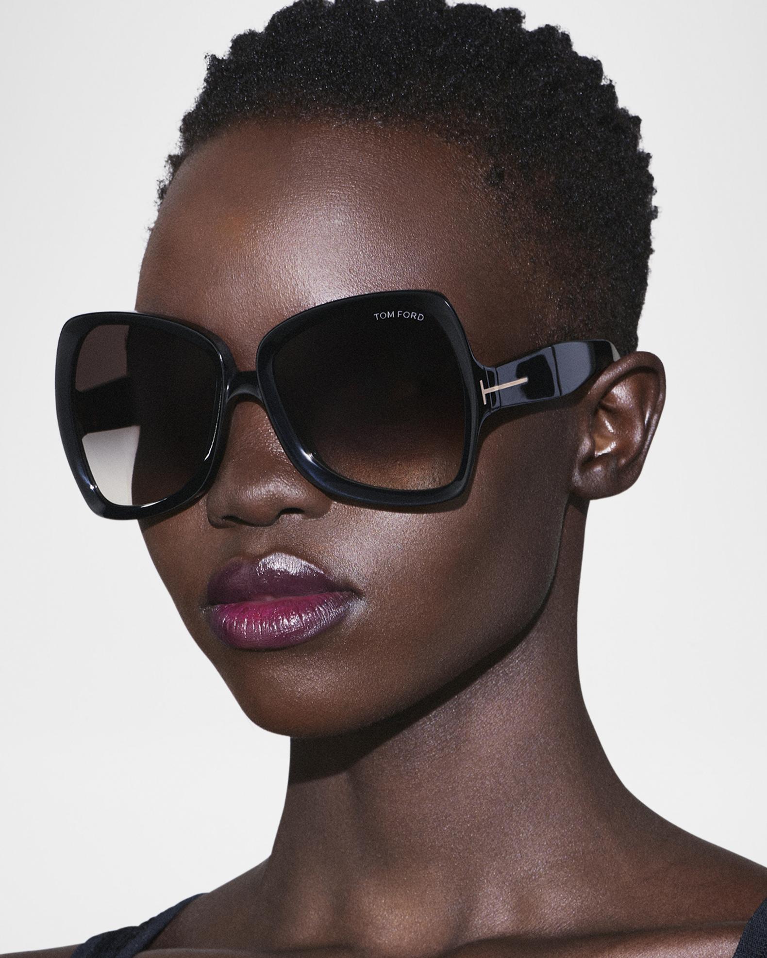 TOM FORD Jerry TF1222 ECO 52F  60mm Gradient Butterfly Sunglasses TOM FORD Jerry Butterfly Acetate Sunglasses | Neiman Marcus main image 2