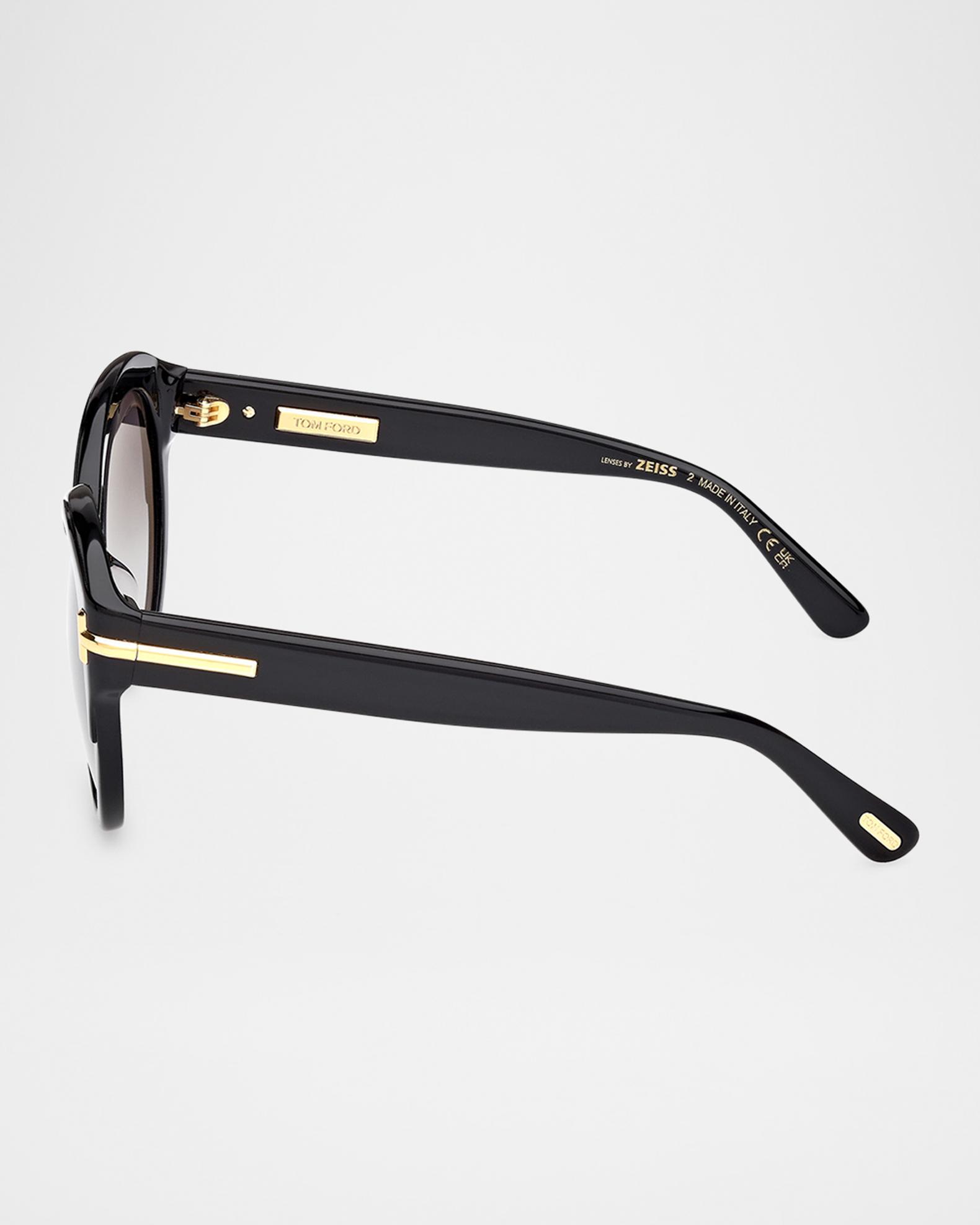 TOM FORD Icon Collection Round Sunglasses | Neiman Marcus
