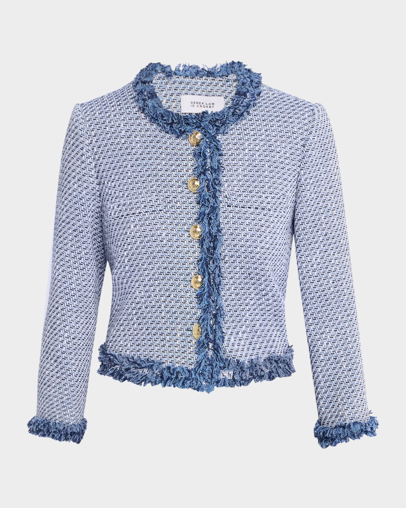 Asuka Cropped Fringe Jacket 0