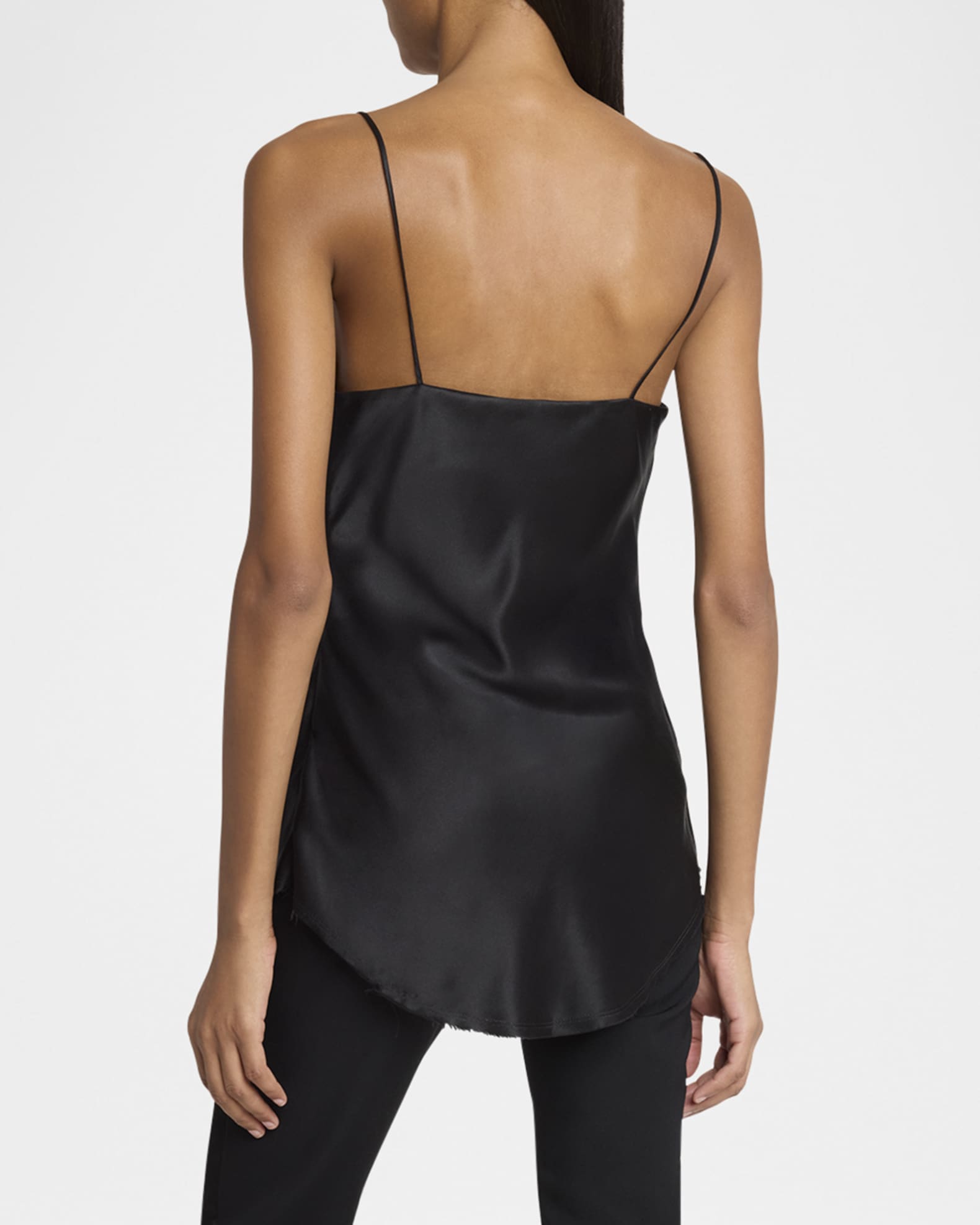 【通販激安】 Draped Balmain Satin Marcus Neiman | Top Camisole トップス