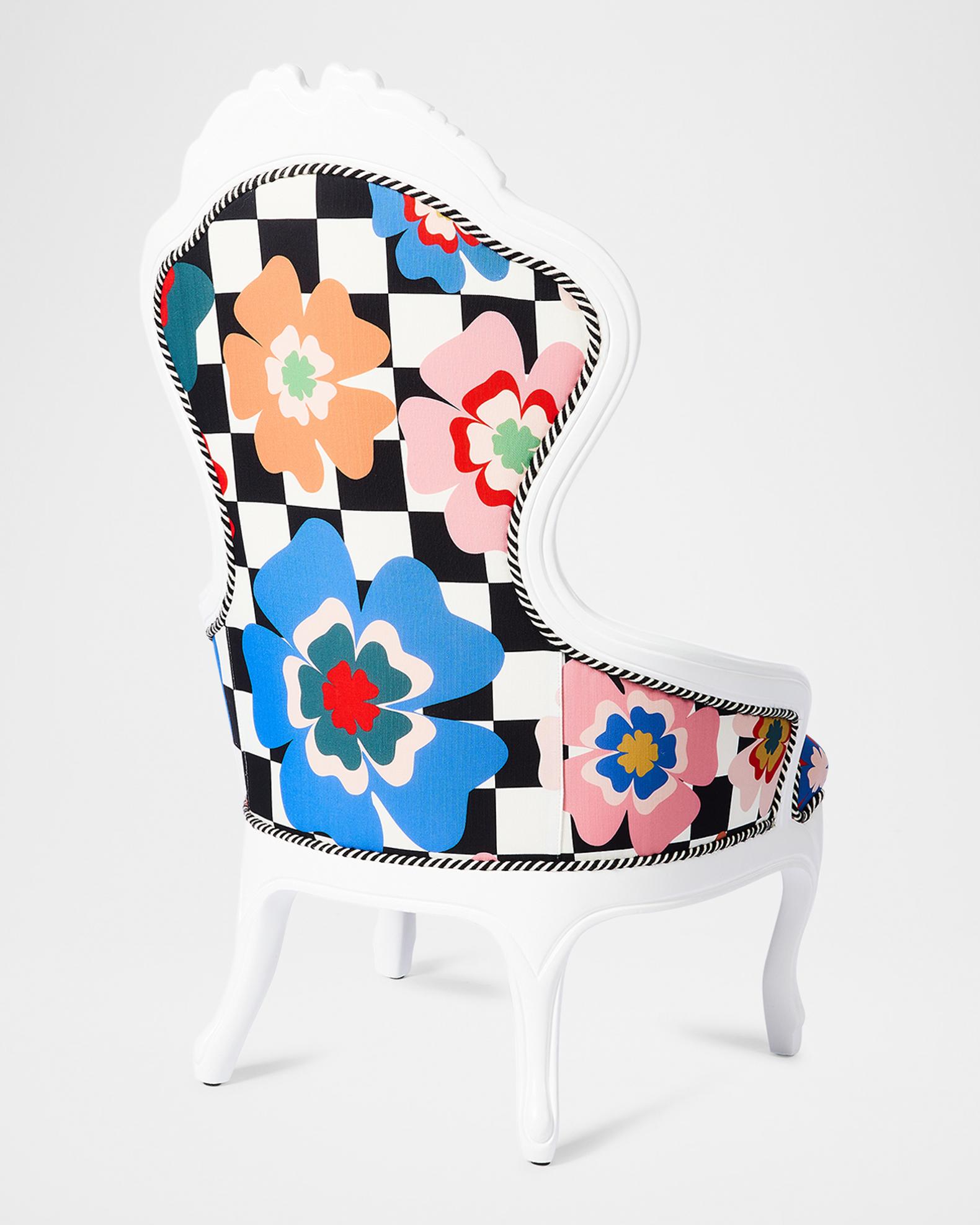 MacKenzie-Childs Outdoor Dolce Vita Upholstered Chair | Neiman Marcus