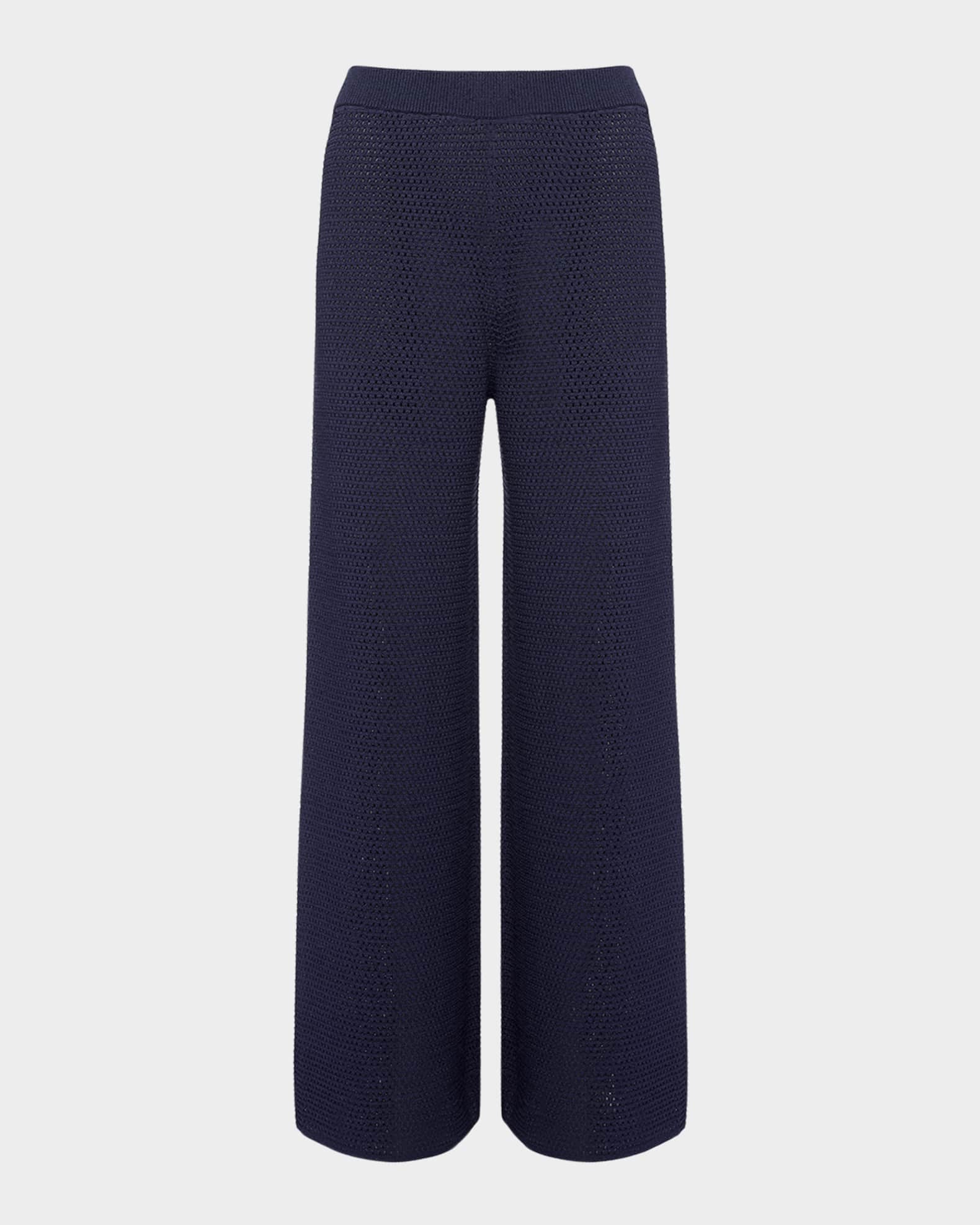 Goland Knit Wide-Leg Trousers 0