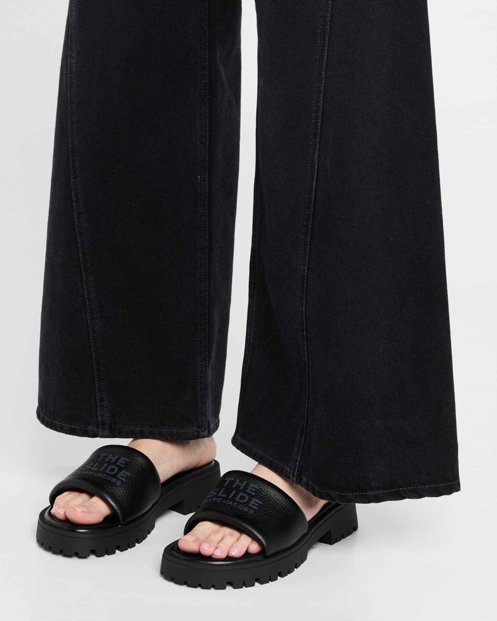 靴 THE SLIDE MARC JACOBS Marc Jacobs The Slide Sandals | Neiman Marcus