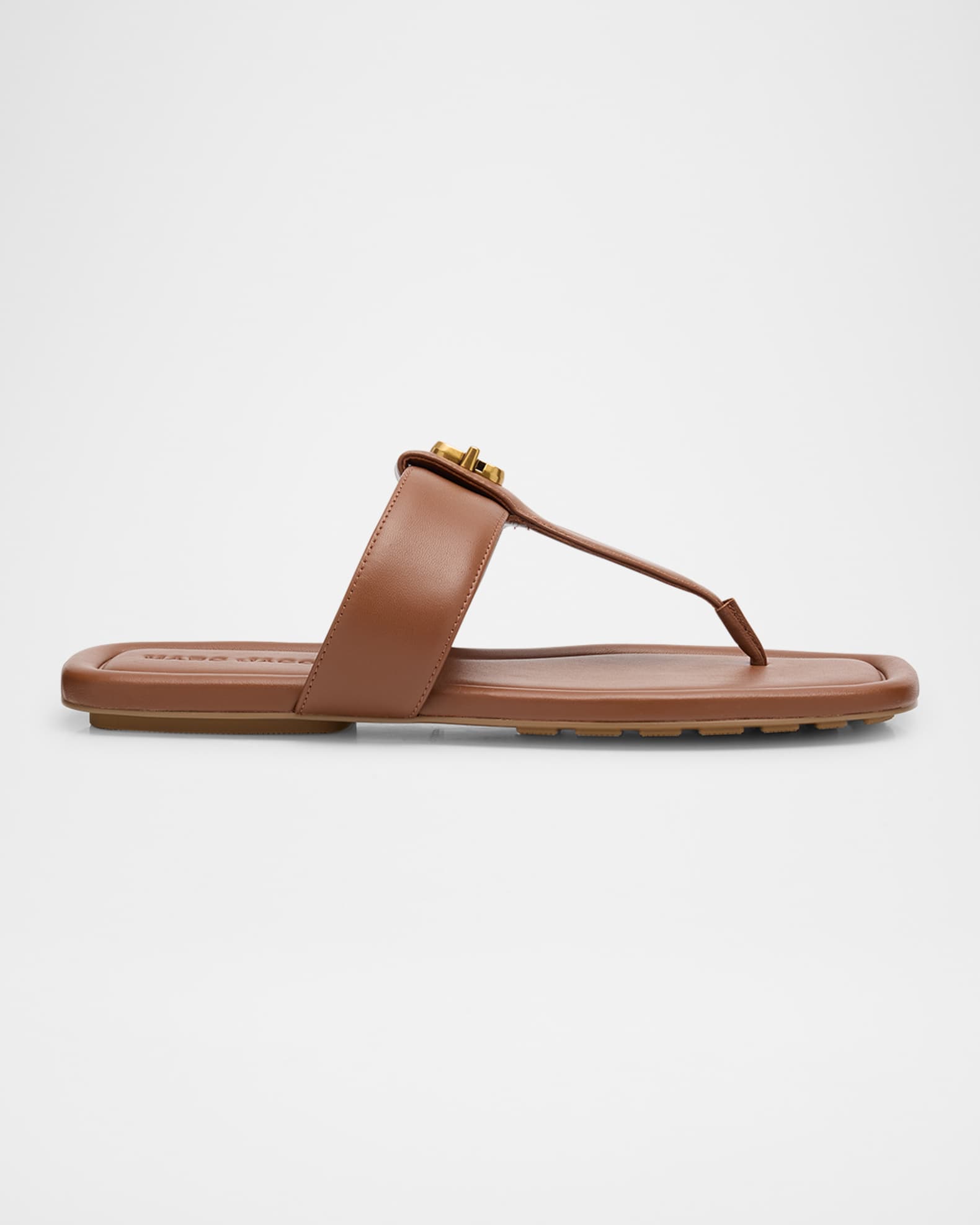 The Dual T Leather Sandals 0