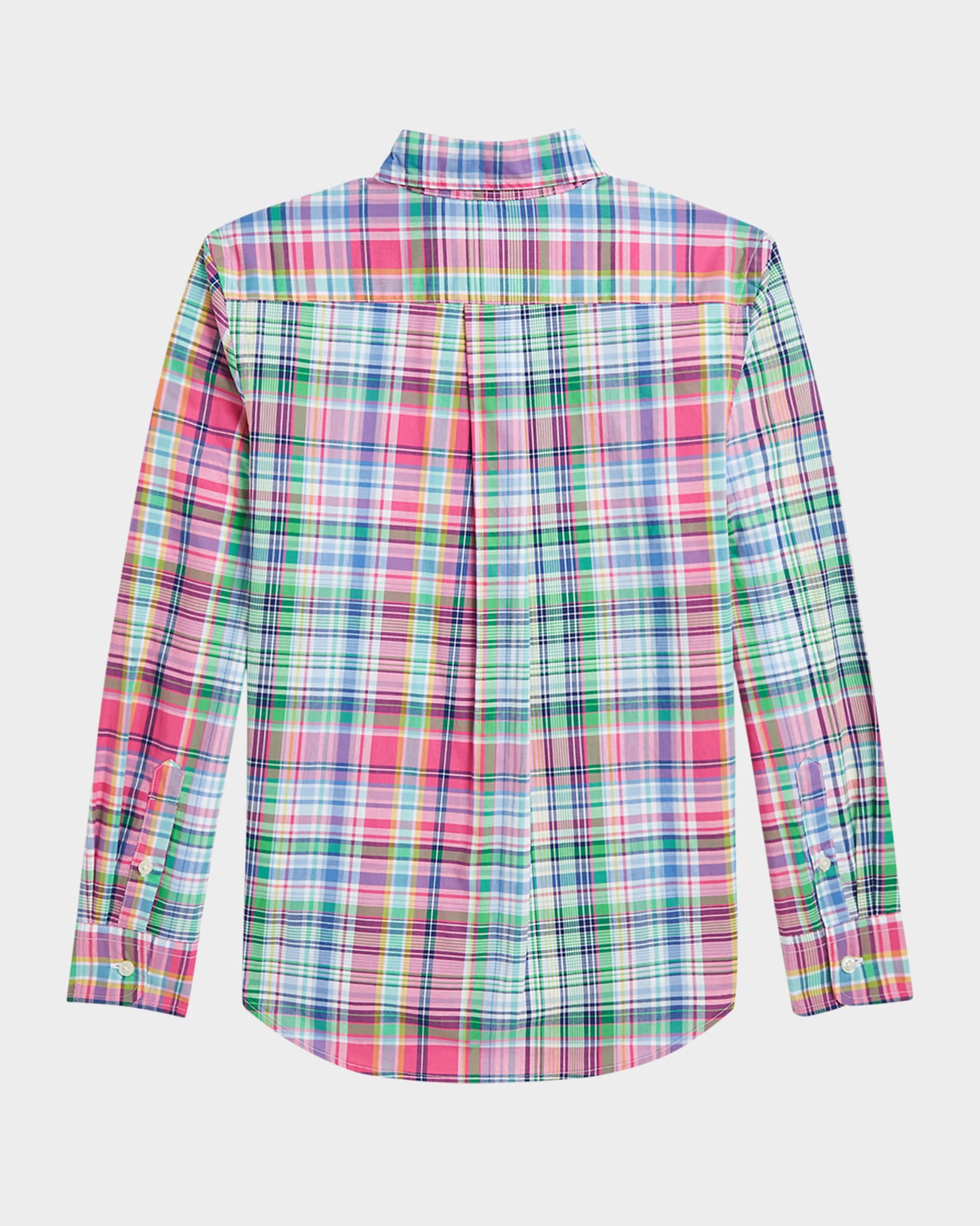 Boy's Striped Sport Shirt W/ Embroidered Pony 1
