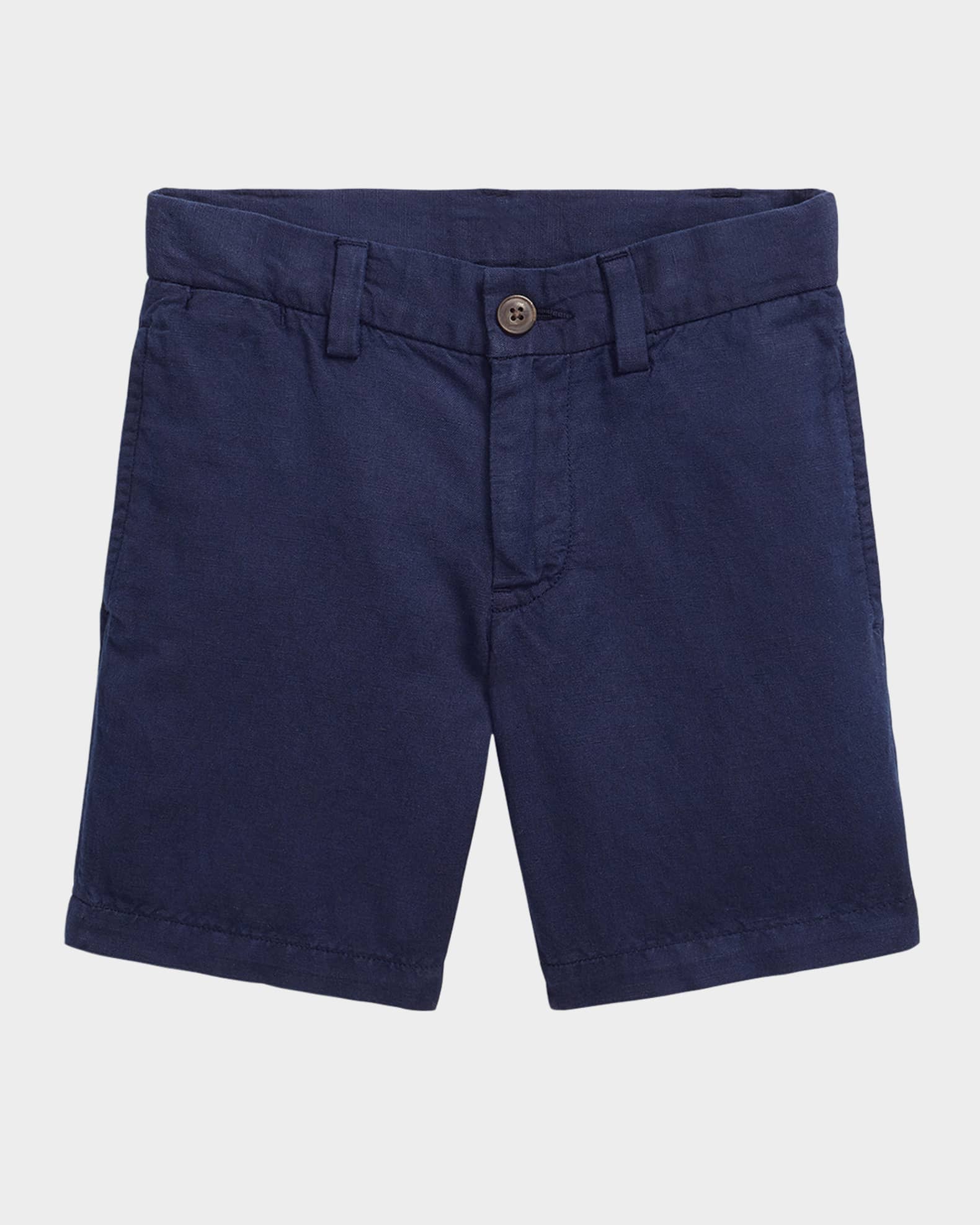  Boy's Preppy Pony Embroidered Shorts, Size 2-7 0