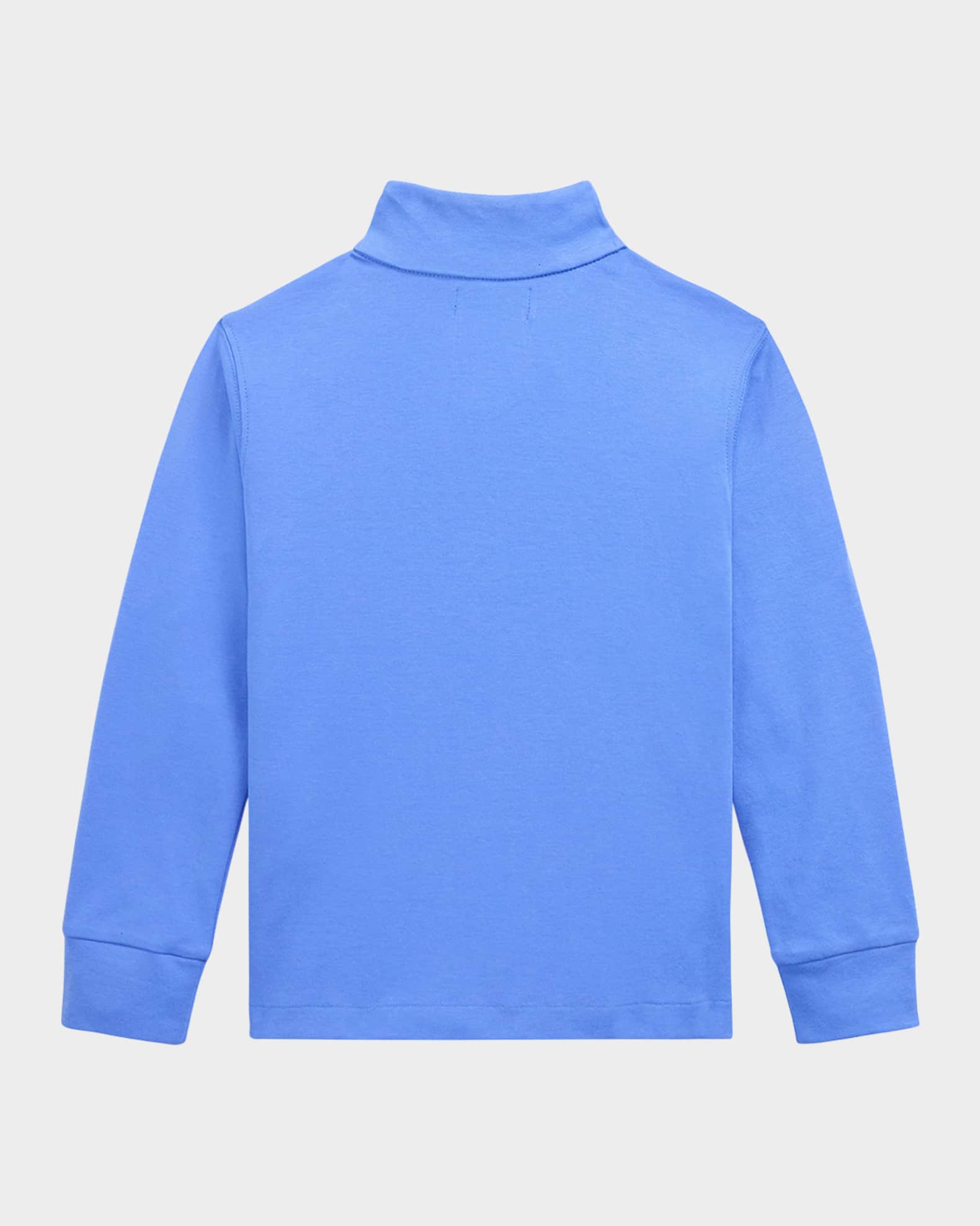 Boy's Lightweight Embroidered Quarter Zip 1
