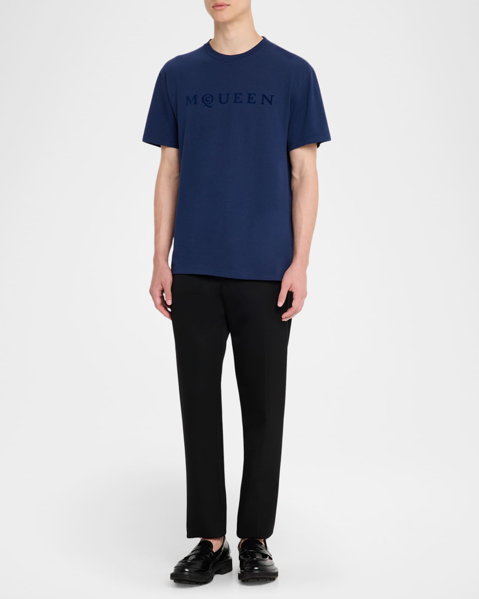 Men's Flocked Logo T-Shirt 1