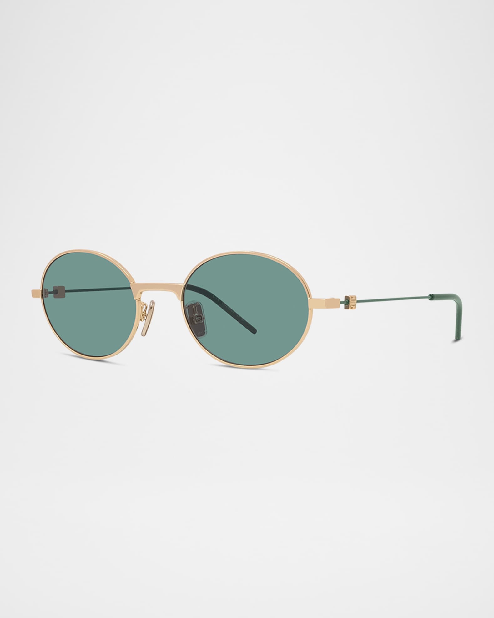 Givenchy GV Speed Oval Metal Sunglasses | Neiman Marcus
