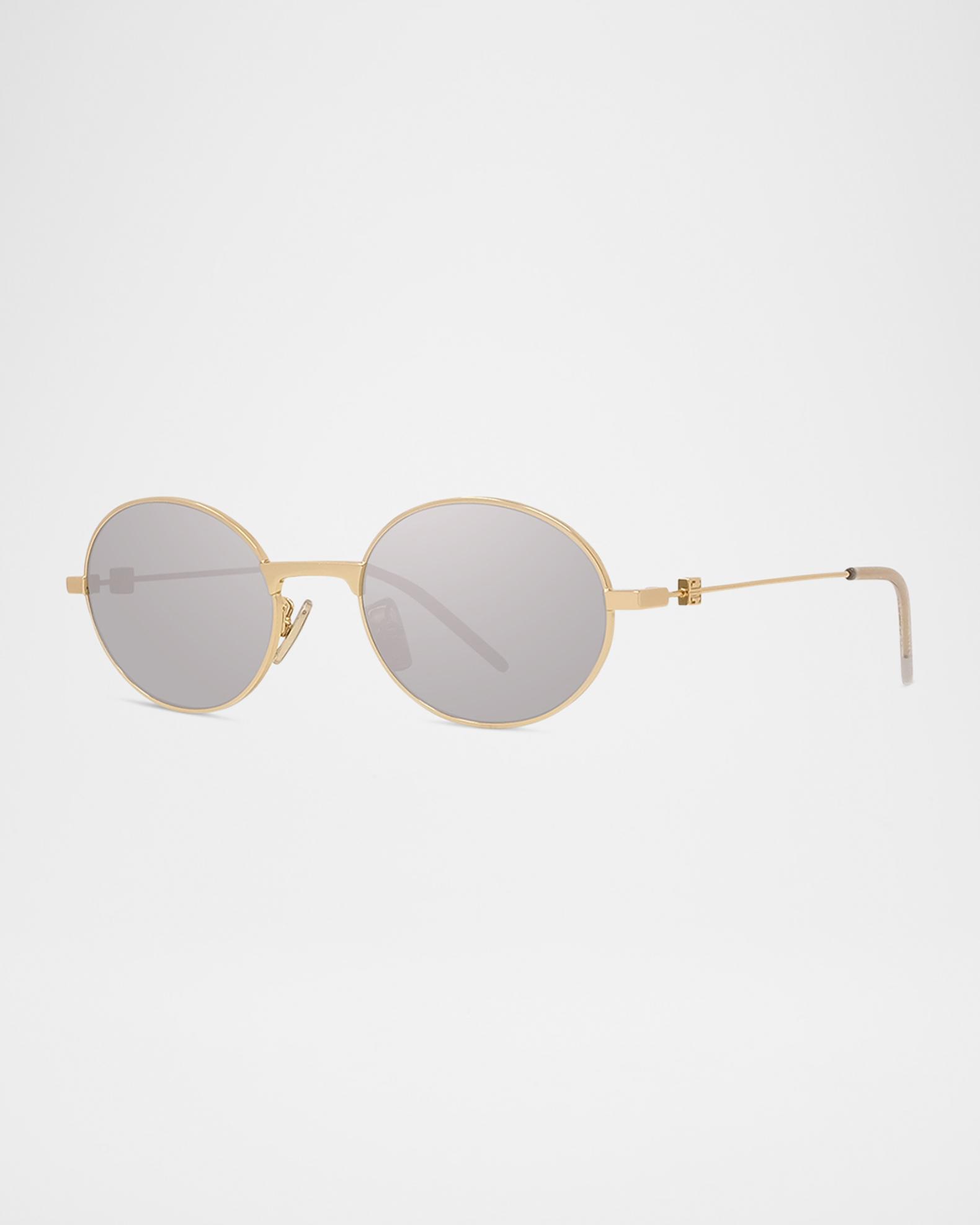 Givenchy 63mm Gradient Round Sunglasses in Gold/Grey Style GV 7171/G/S Men main image 3