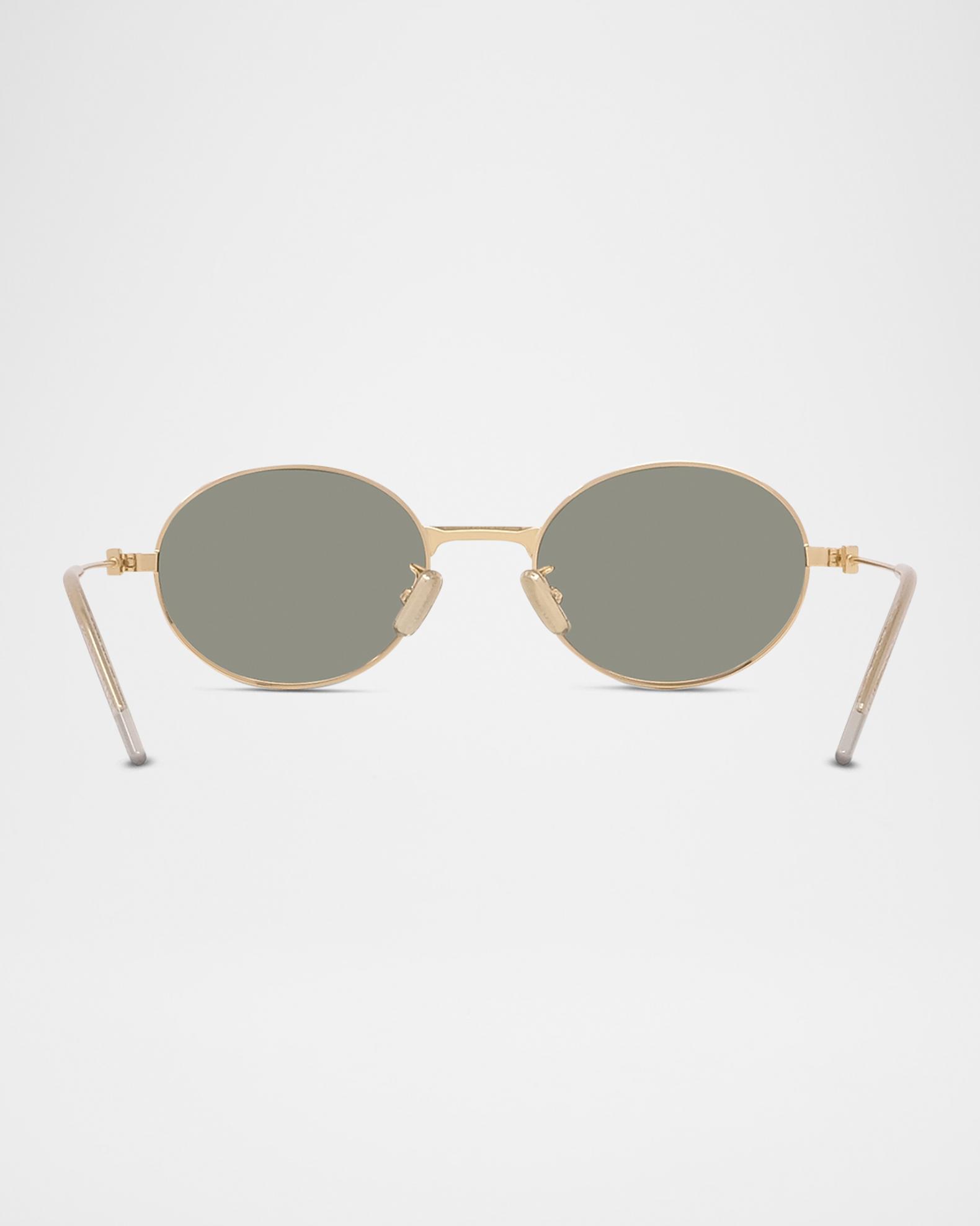 Givenchy Gold Frame Round Sunglasses Givenchy Khaki Green Mirrored Round Sunglasses Givenchy | TLC US main image 2