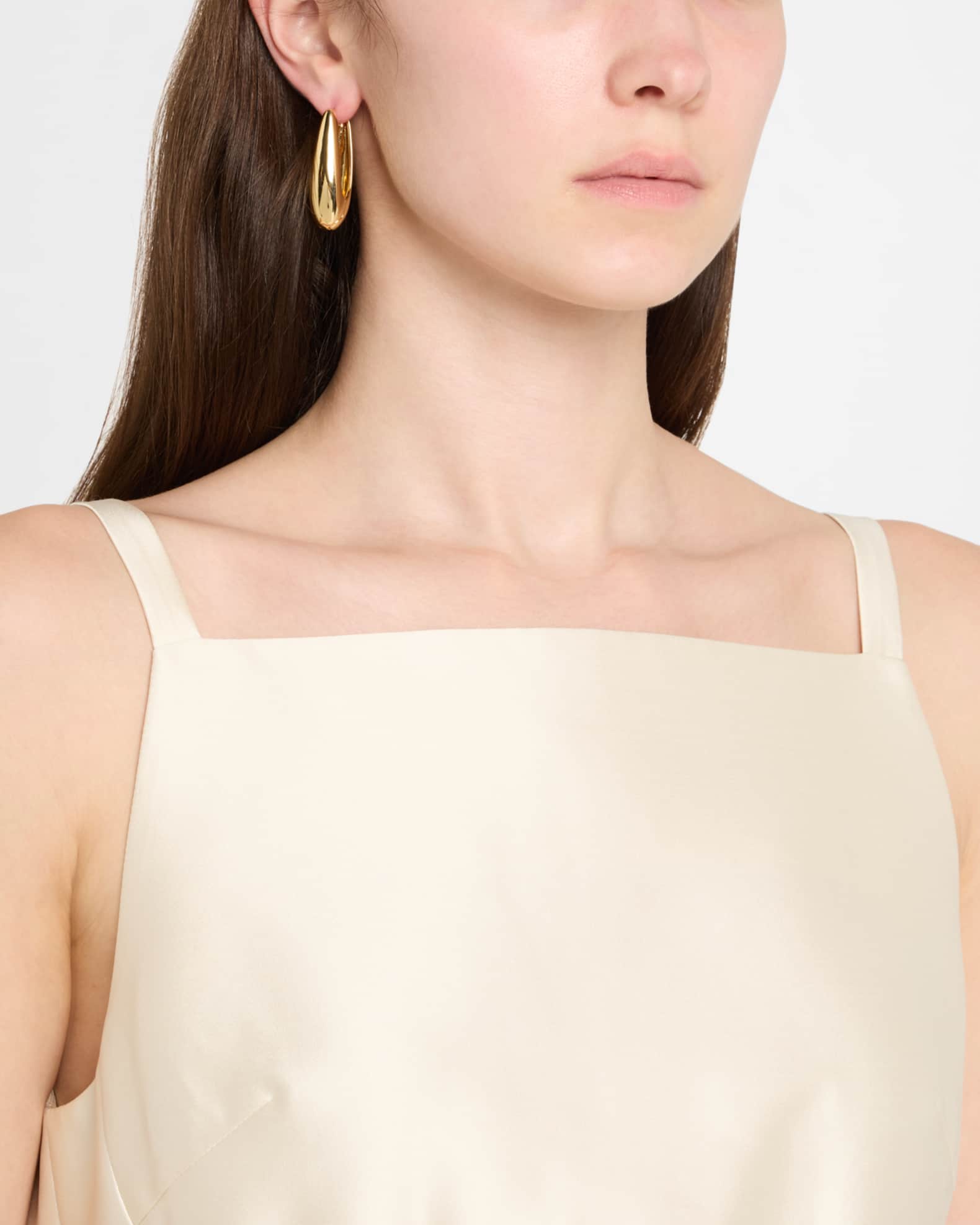 Polished U-Shaped Earrings 1