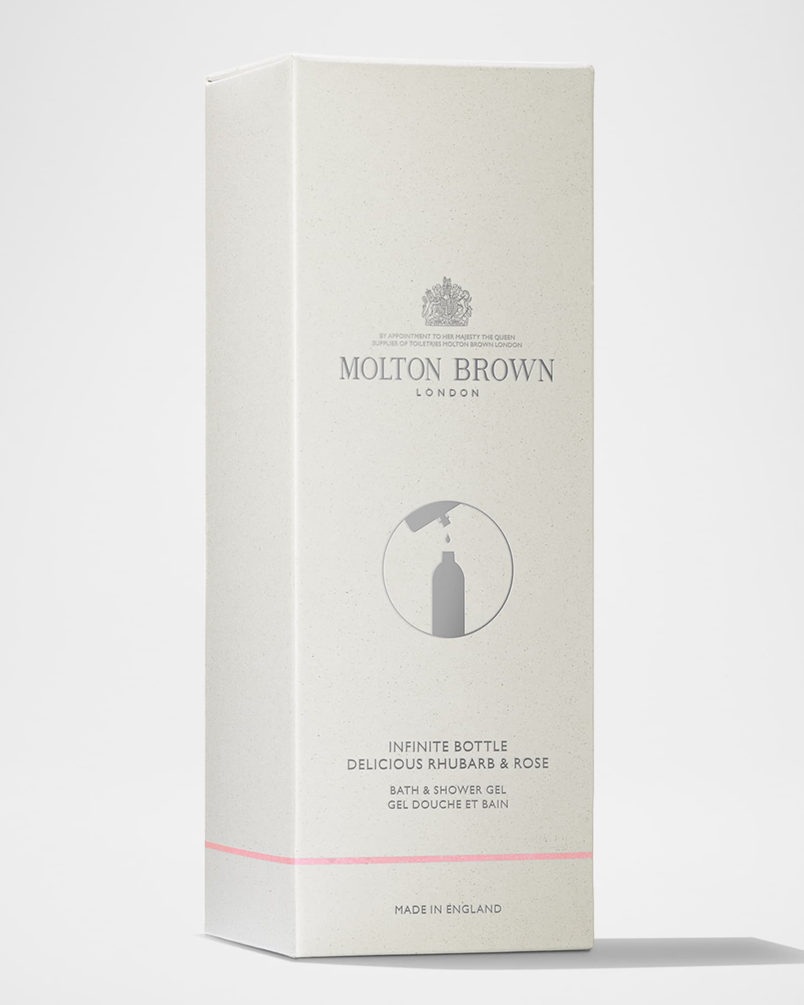 Delicious Rhubarb and Rose Infinite Bottle, 13.5 oz. 1