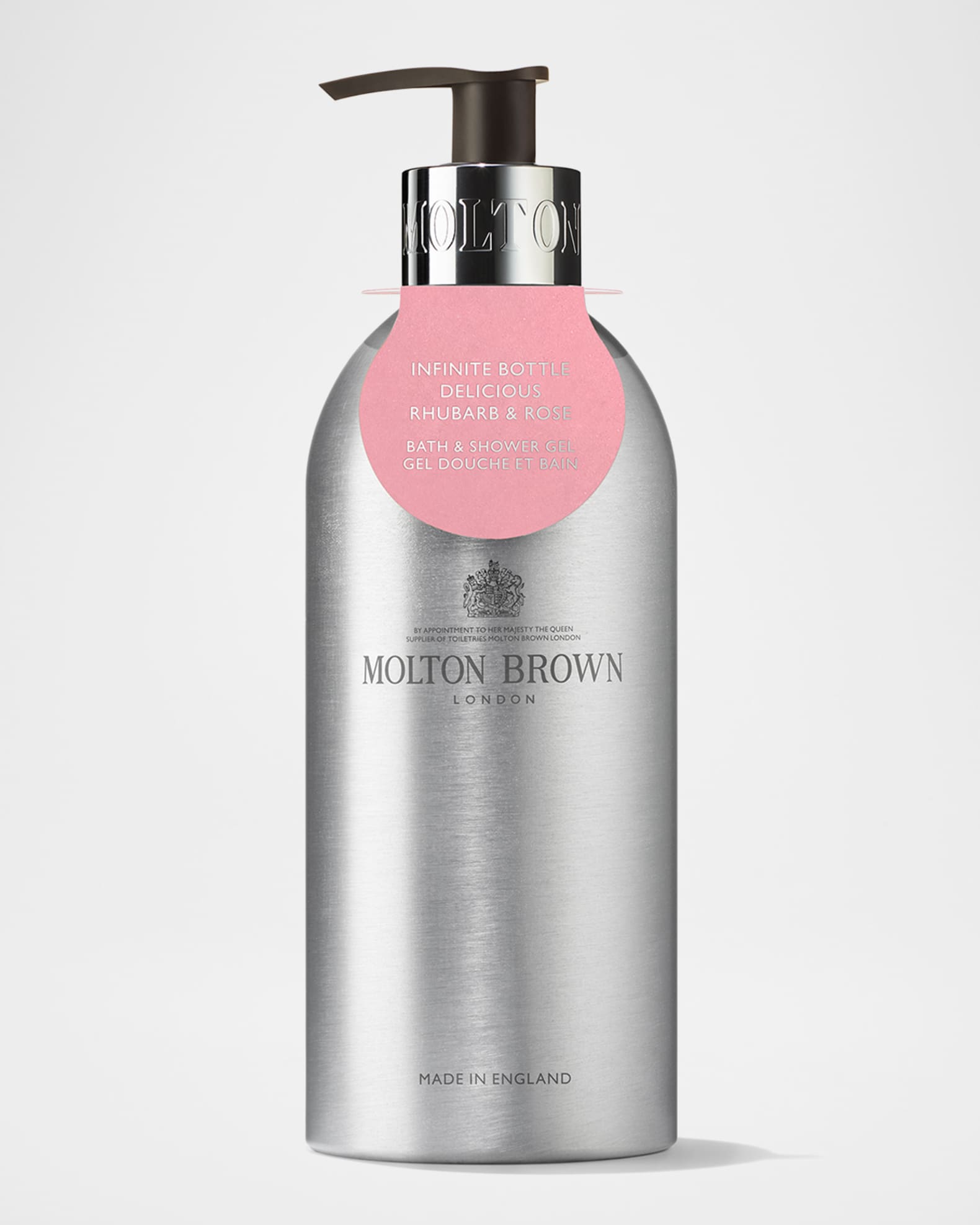 Delicious Rhubarb and Rose Infinite Bottle, 13.5 oz. 0