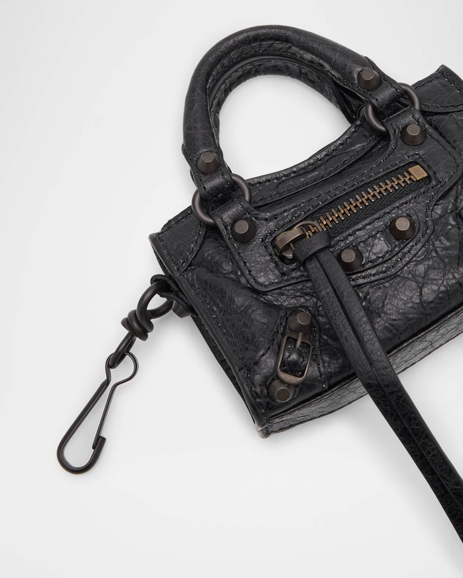 【人気】BALENCIAGA ミニバッグ　バックチャーム　ミニチュア 人気】BALENCIAGA ミニバッグ バックチャーム ミニチュア