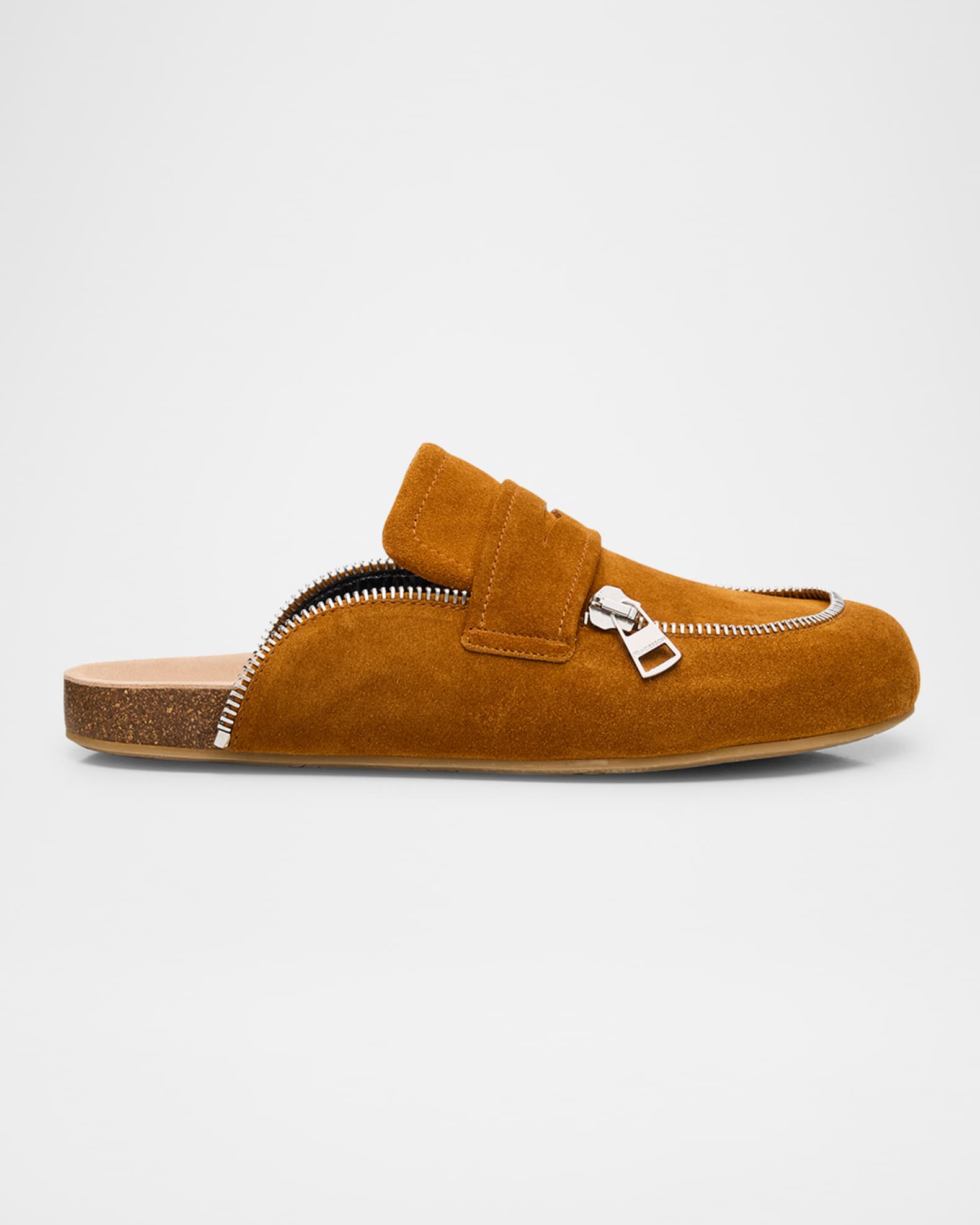 Men's Suede Biker Loafers 0