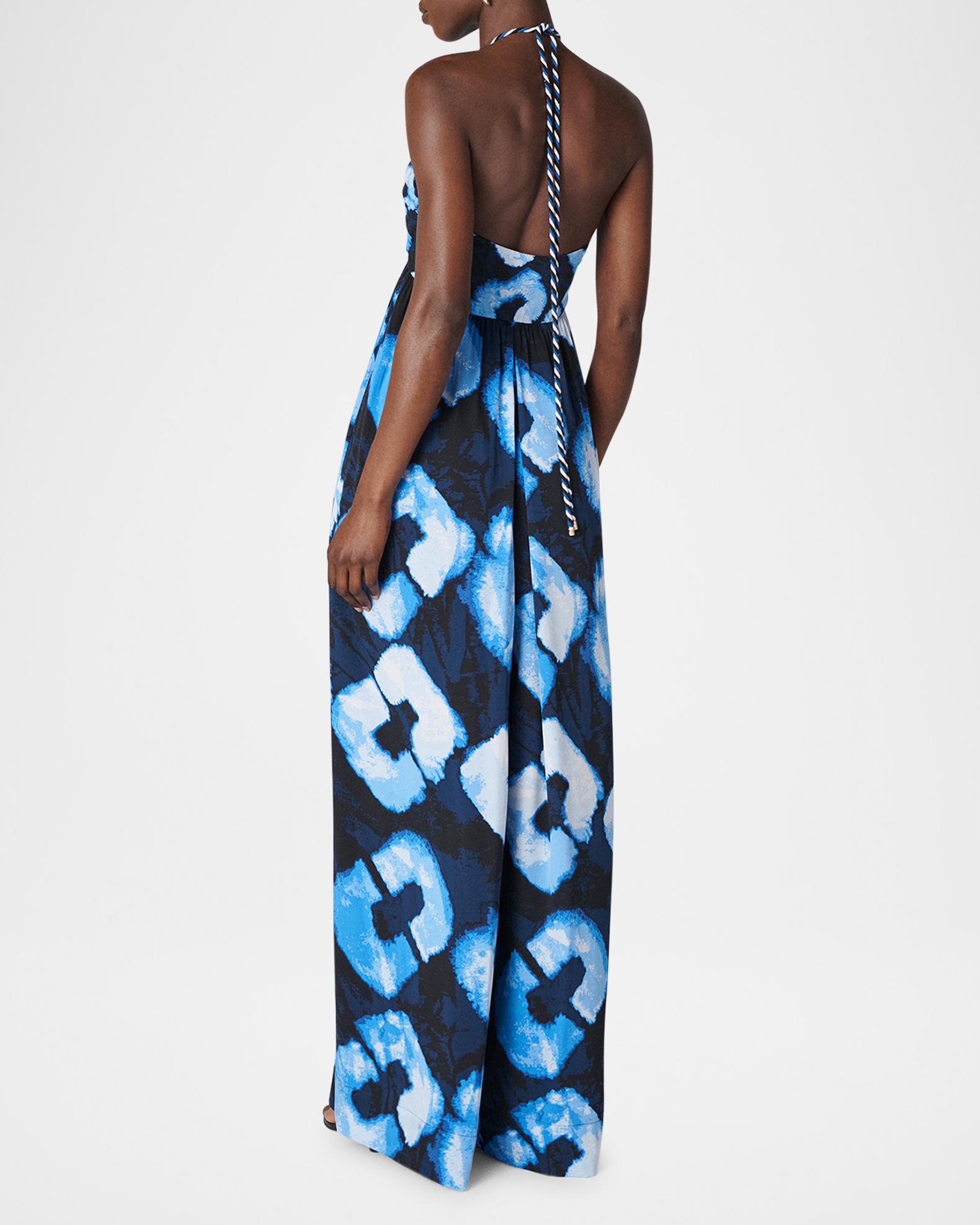 Top Diane Von Furstenberg Betty - Taille 10, Bleu Topaze, Sans Manches, Neuf Avec étiquettes ($298)