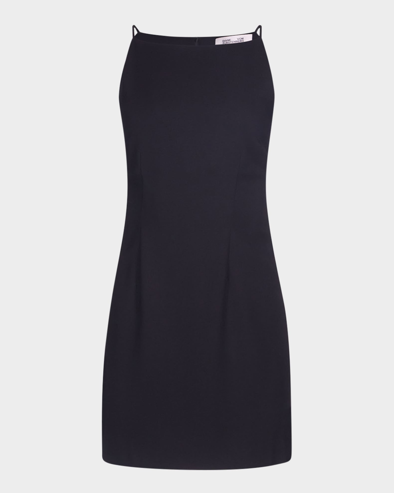 Spencer Sleeveless Bateau-Neck Mini Dress 0