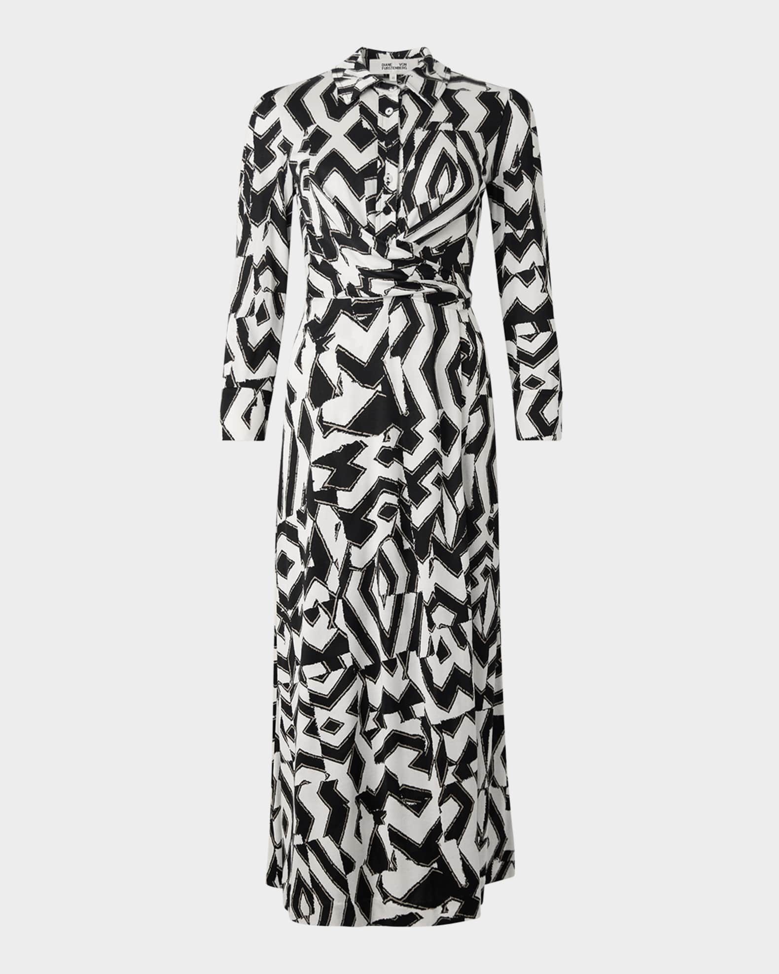 Toronto wrap-effect printed jersey mini dress - light green - US 0