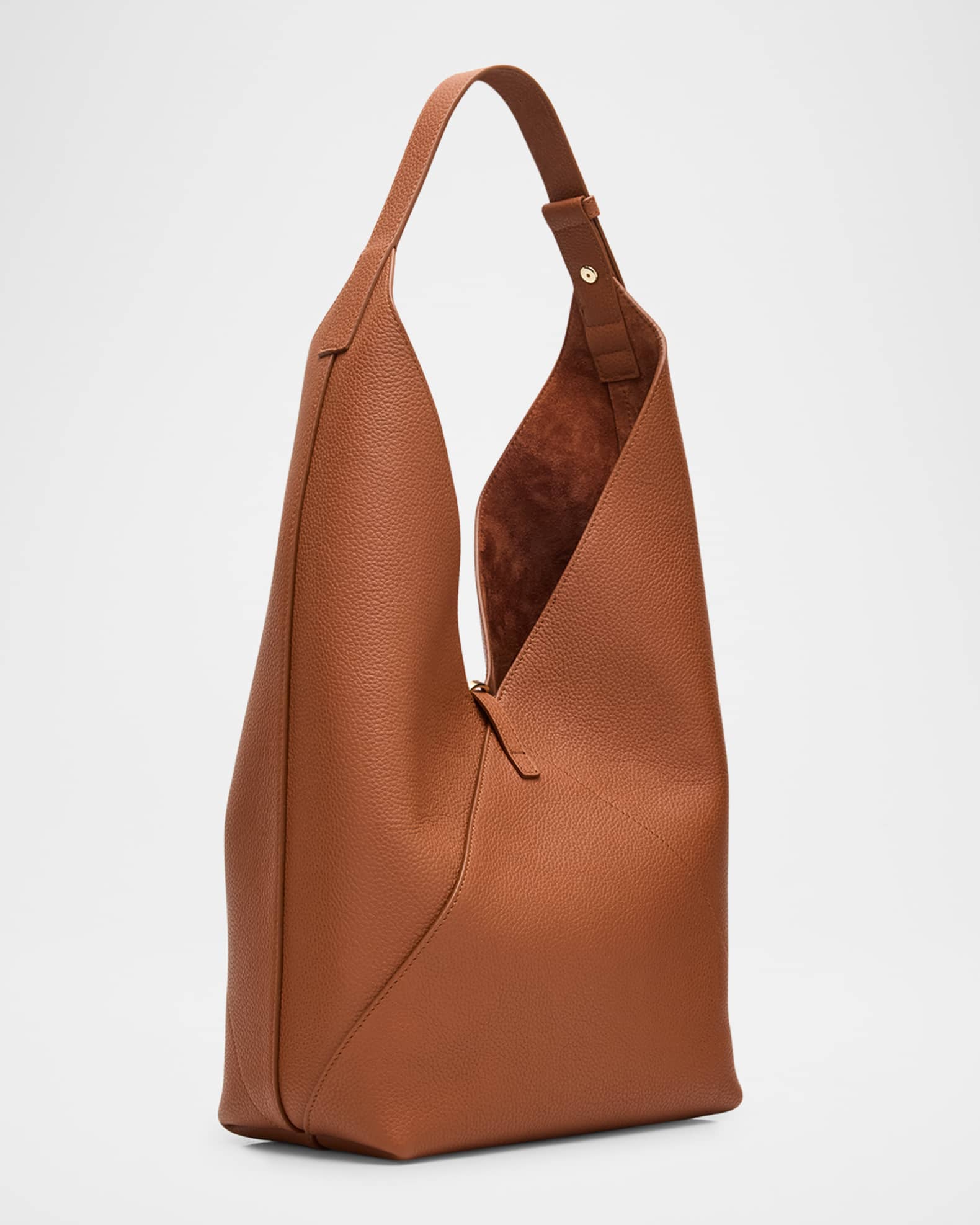 【FERRAGAMO】HOBO BAG Ferragamo Origami Leather Hobo Bag | Neiman Marcus
