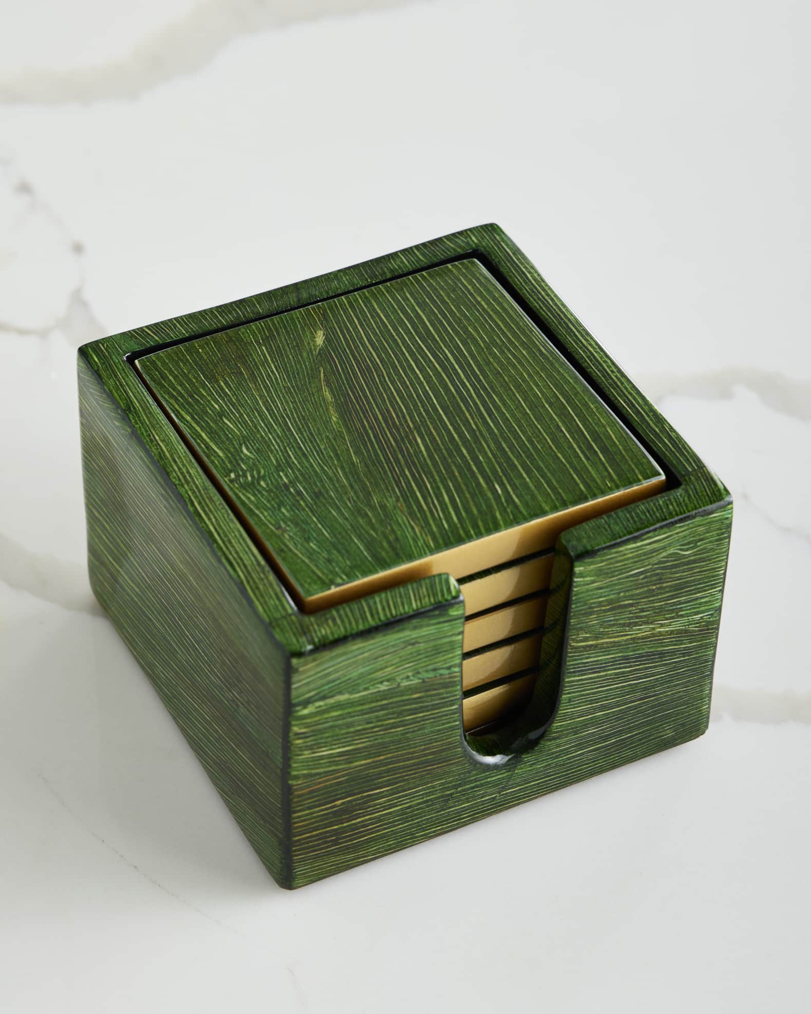 Emerald Maize Boxed Coaster Set 1