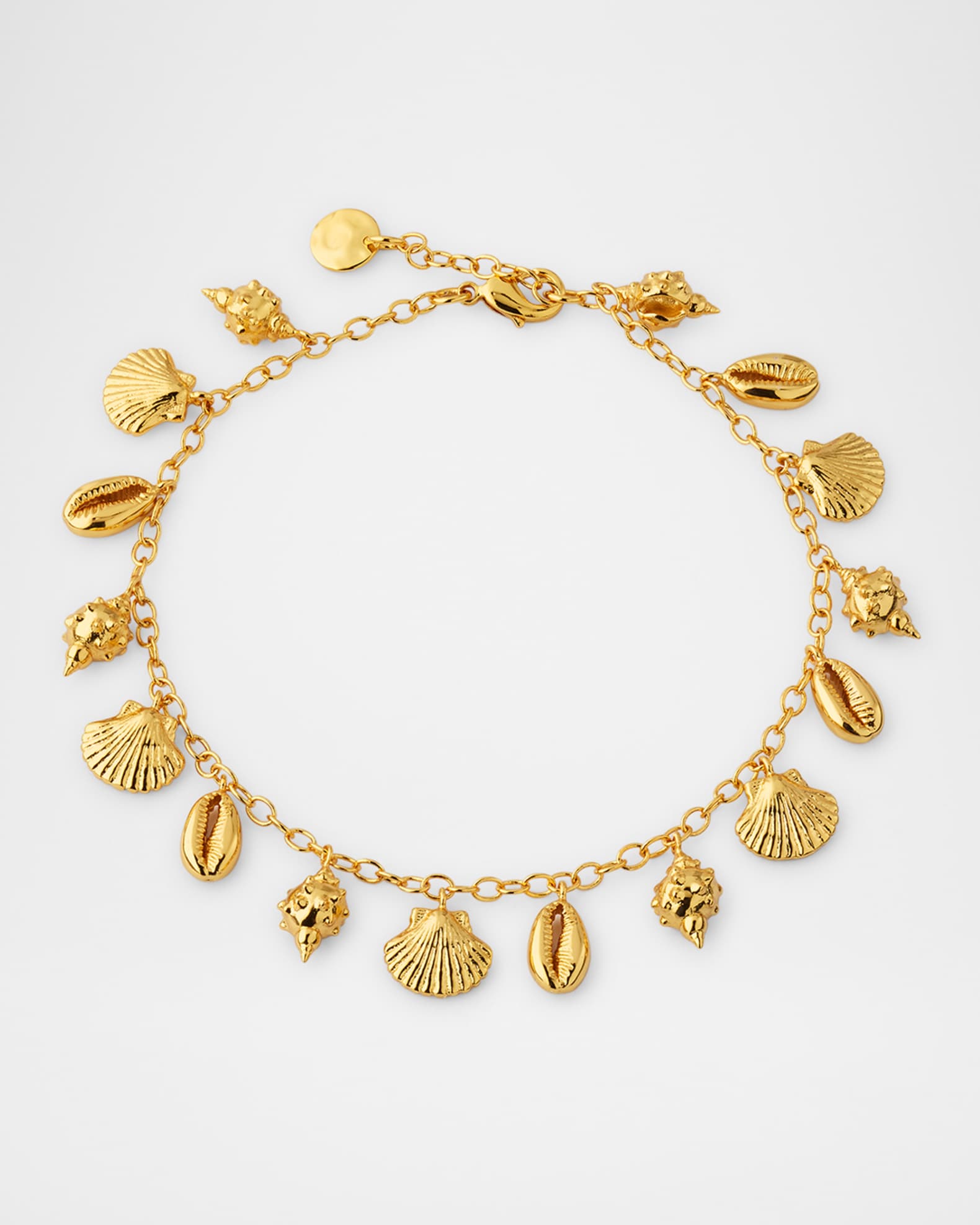Tiny Shells Charm Anklet 0