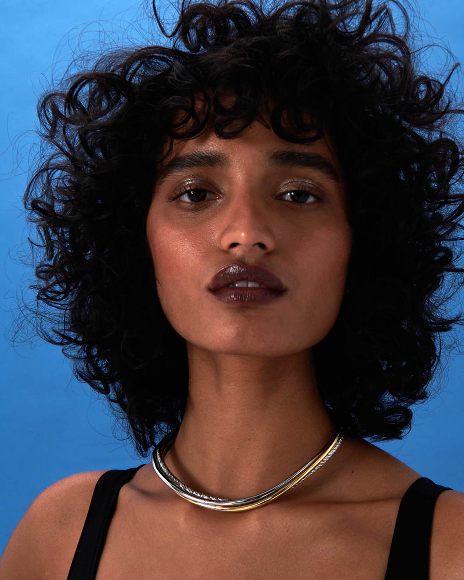 Odell Two-Tone Collar Necklace 1