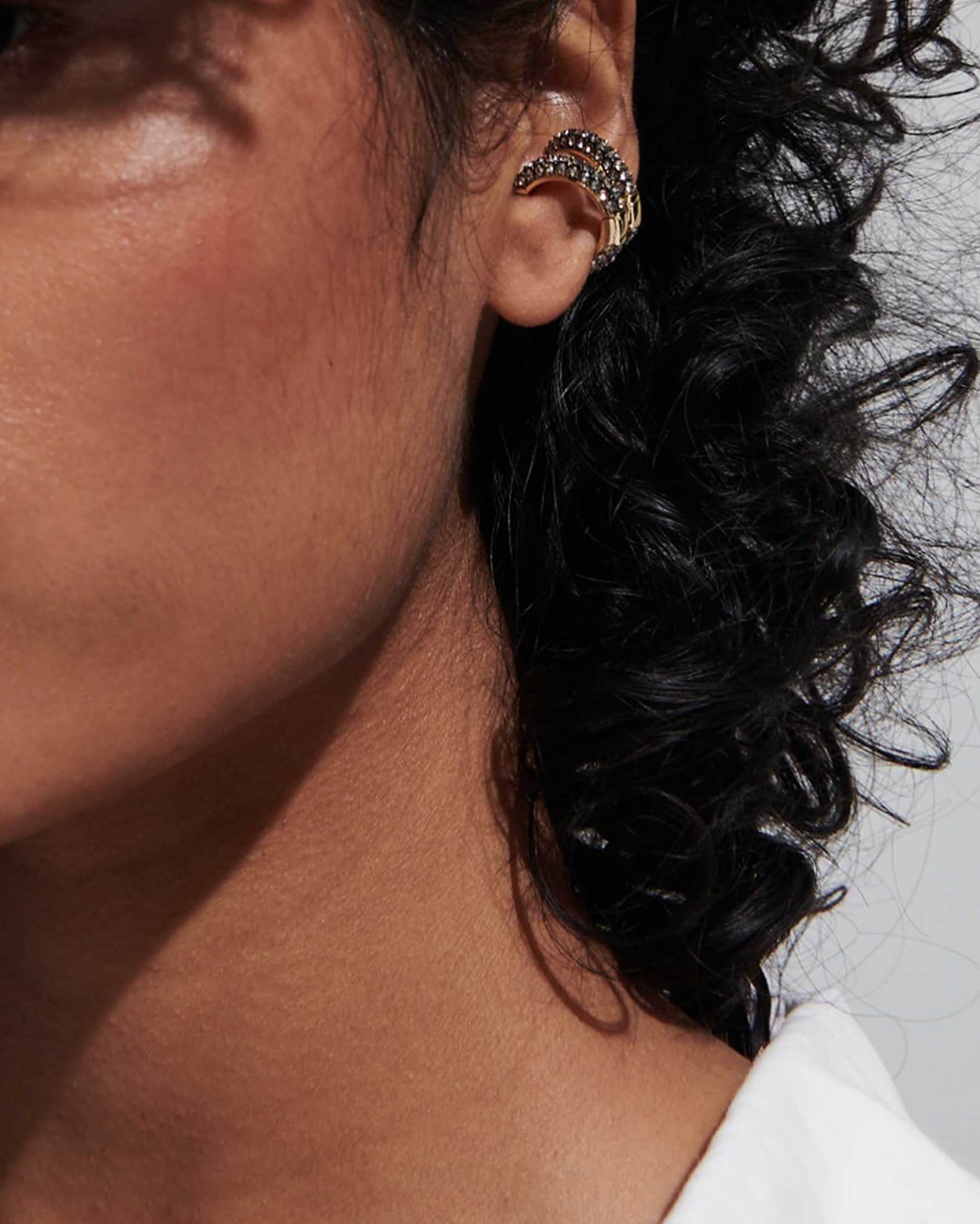Lili Pavé Ear Cuff 1