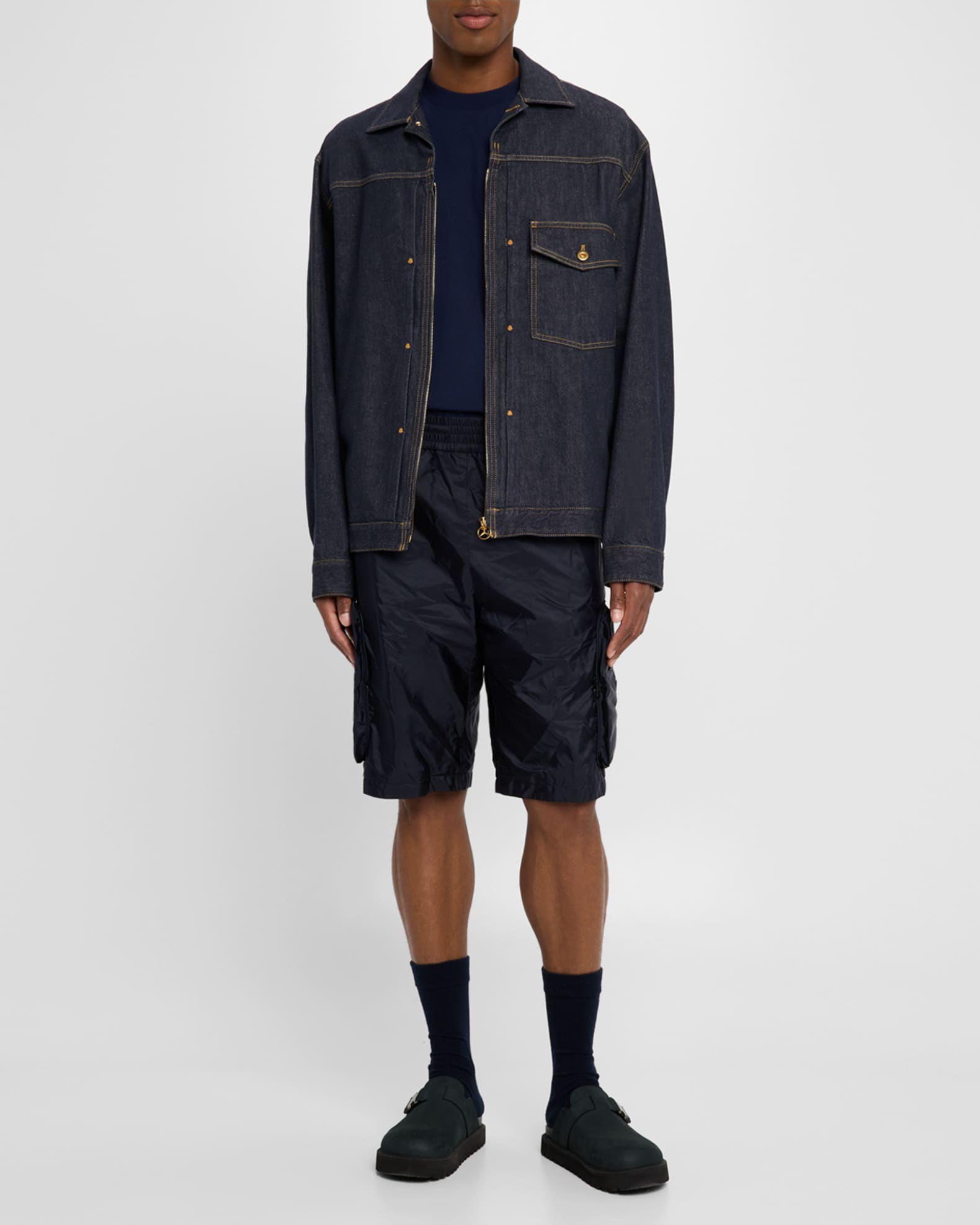 注目コラボ MONCLER x MERCEDES-BENZ NEPIT デニムジャケット NEPIT JACKET | MONCLER X MERCEDES-BENZ BY NIGO(モンクレール