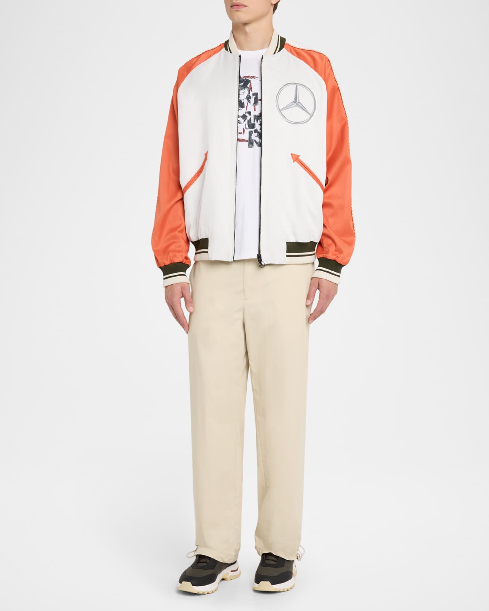 x Mercedes-Benz by NIGO Men's Satet Bomber Jacket 1