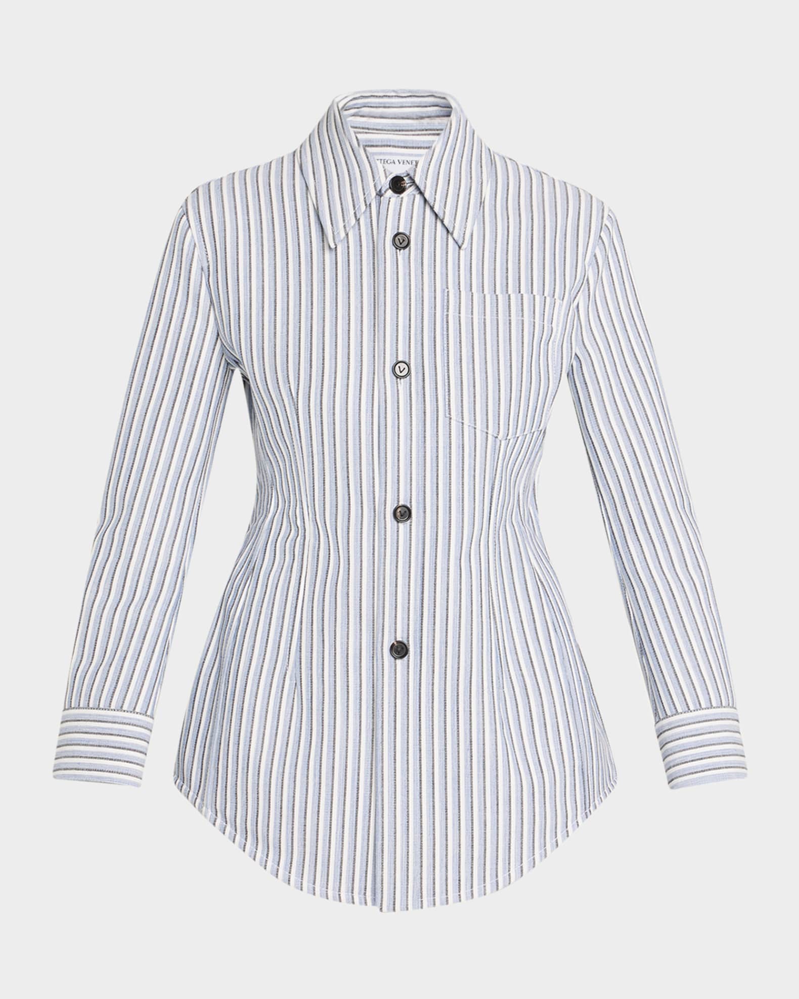 ジャケット BOTTEGA VENETA Structured cotton jacket Bottega Veneta® Women's Structured Check Cotton Jacket in