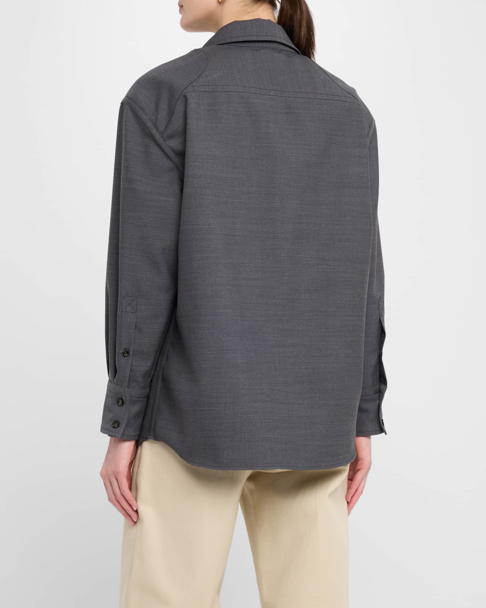 bottega veneta 24ss クロス シルクシャツ 定価17万 r0086379613-1.jpg