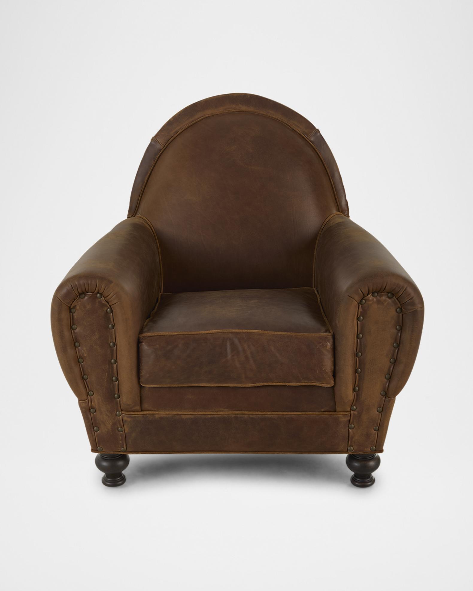 Old Hickory Tannery Melman Leather Chair | Neiman Marcus
