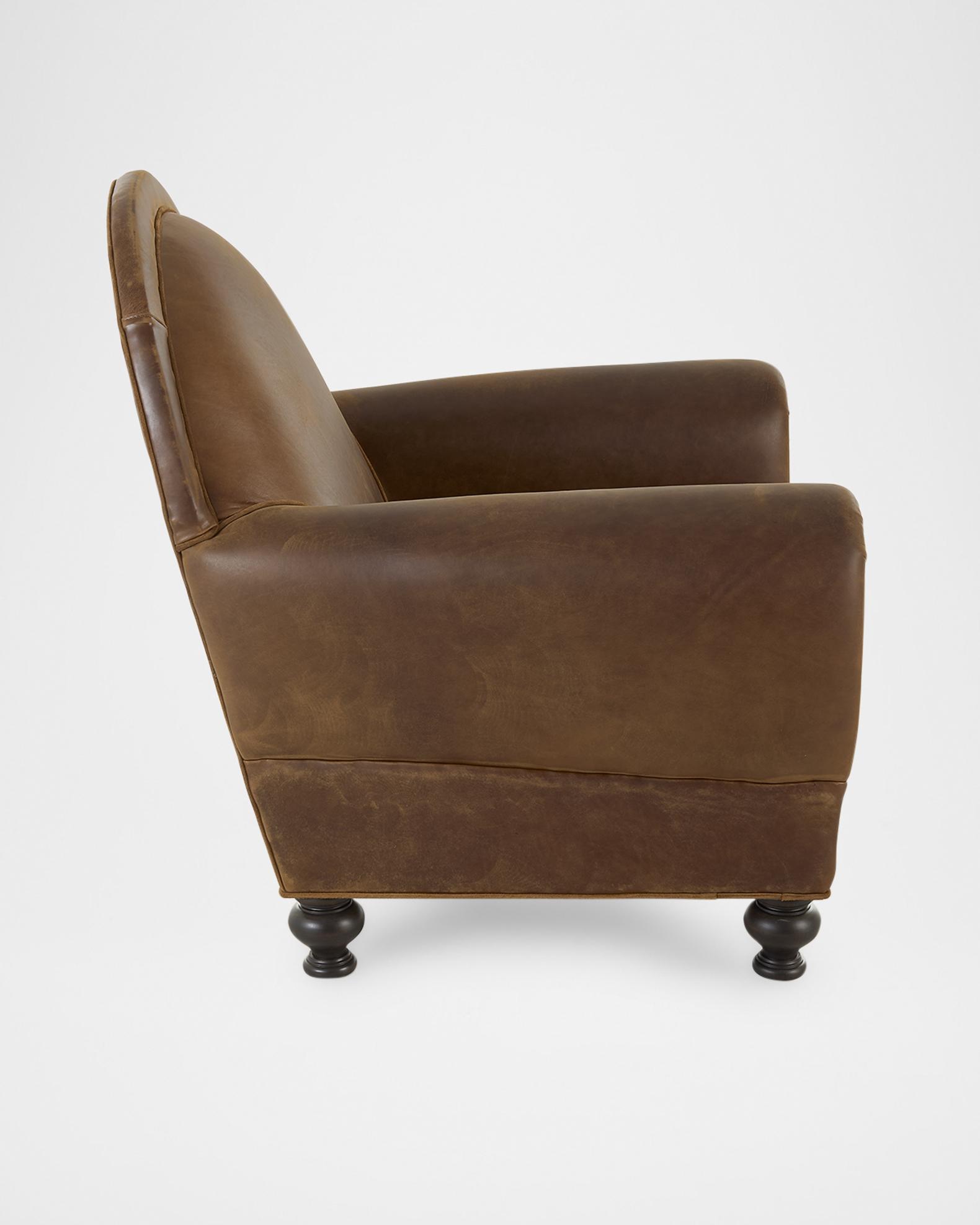 Old Hickory Tannery Melman Leather Chair | Neiman Marcus