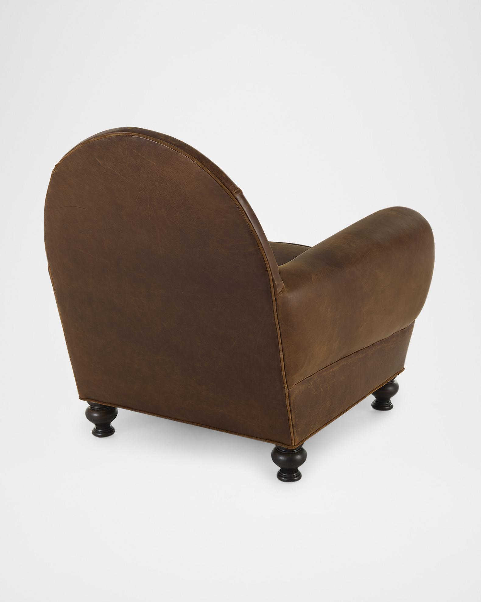 Old Hickory Tannery Melman Leather Chair | Neiman Marcus