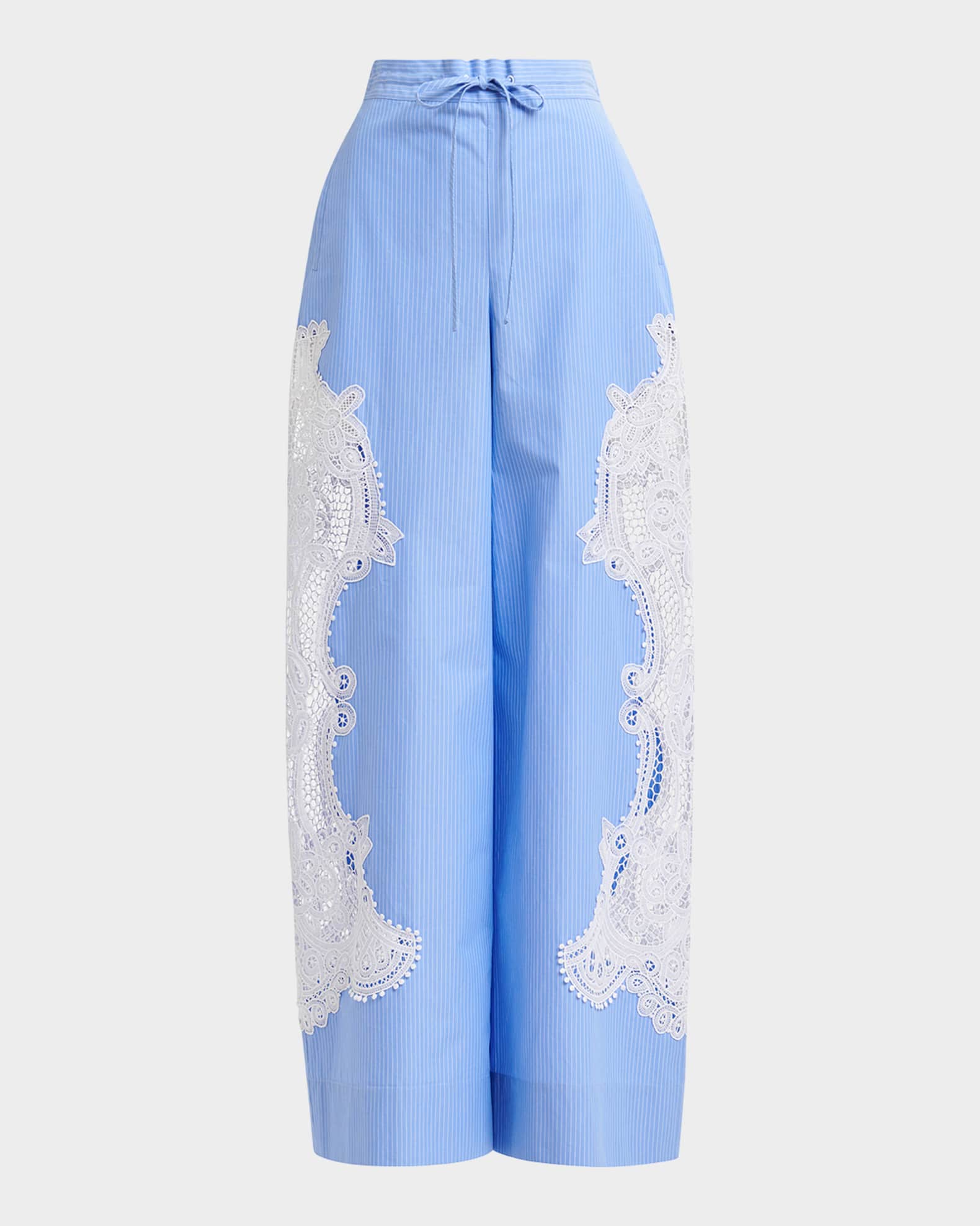 Hace Lace Paneled Pants 0