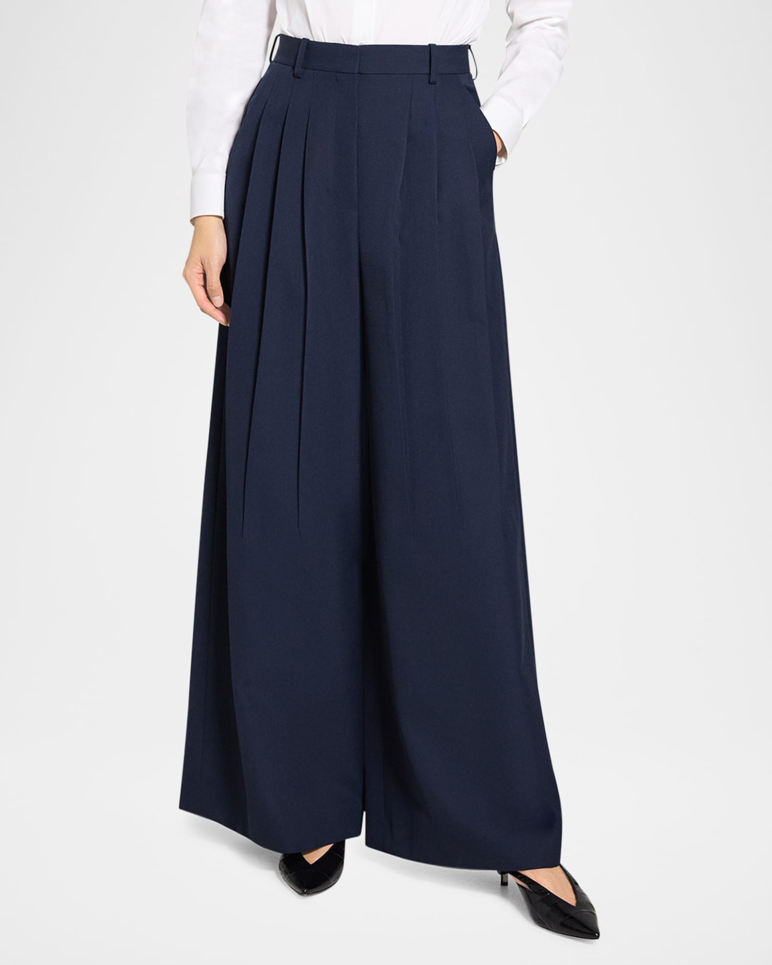 Triple Pleat Pants 1