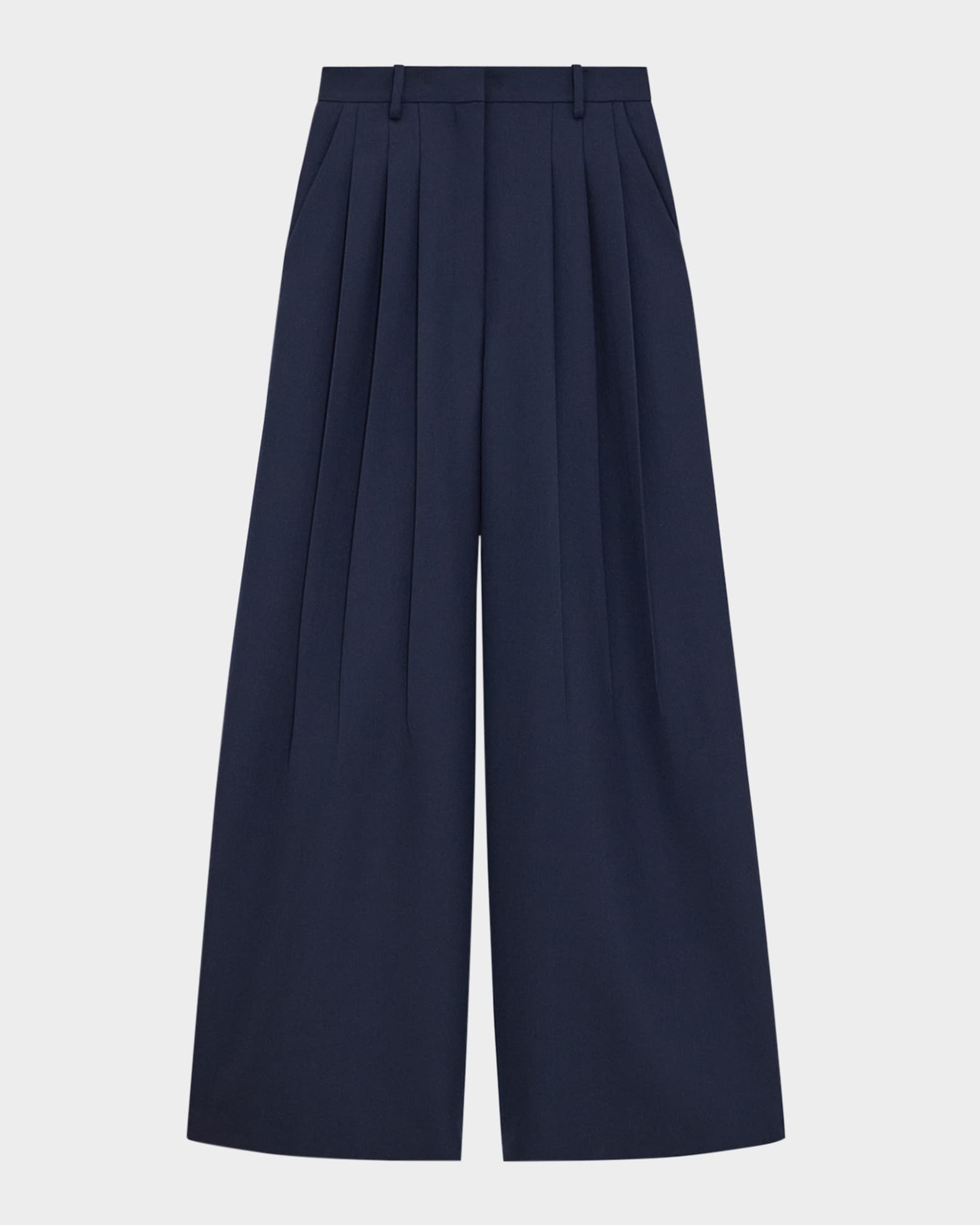 Triple Pleat Pants 0