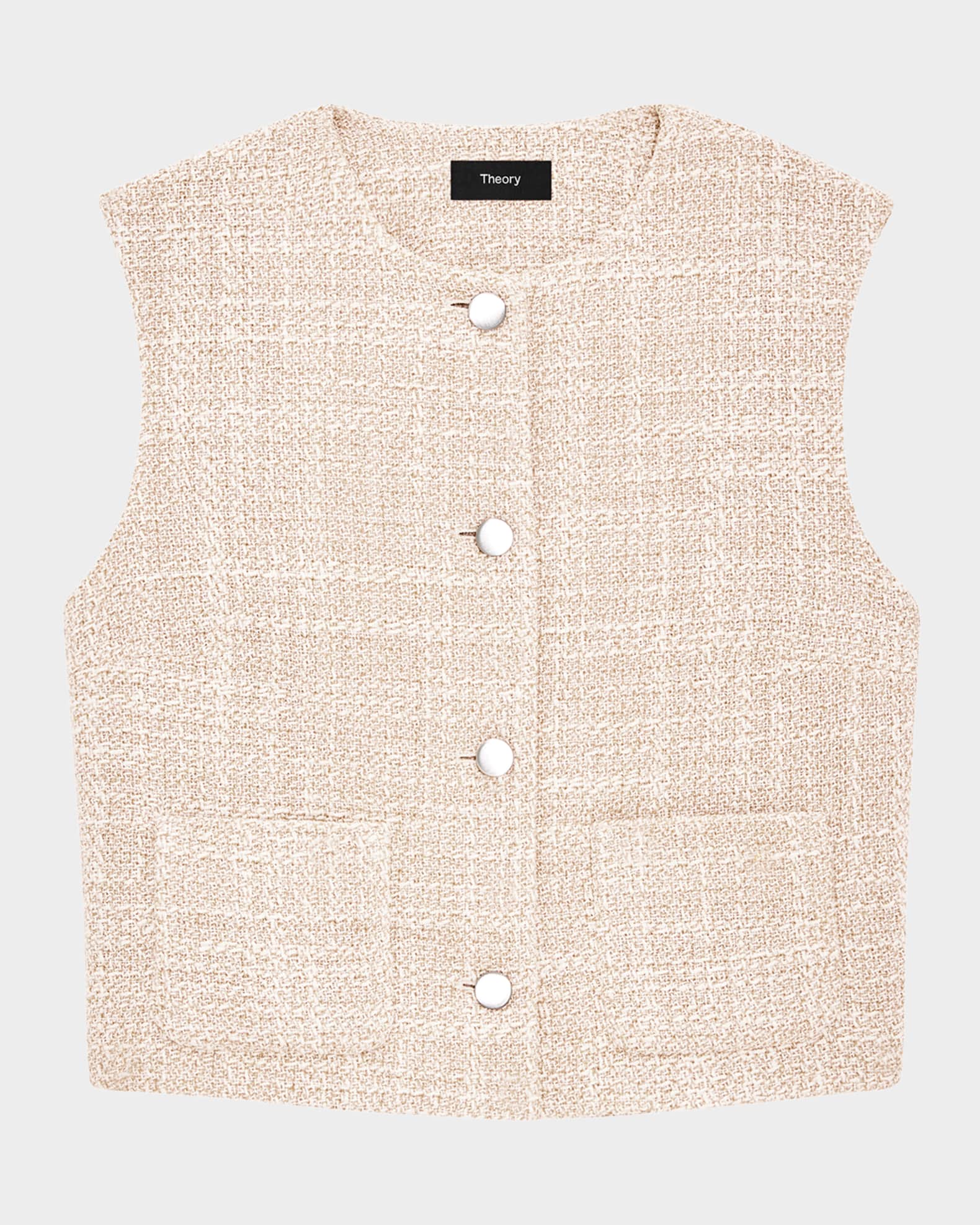 Tweed Pocket Vest 0